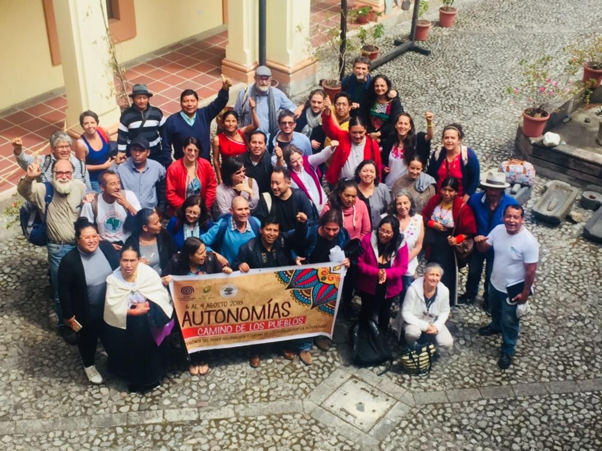 Encuentro Autonomías en Cotacachi (Ecuador)