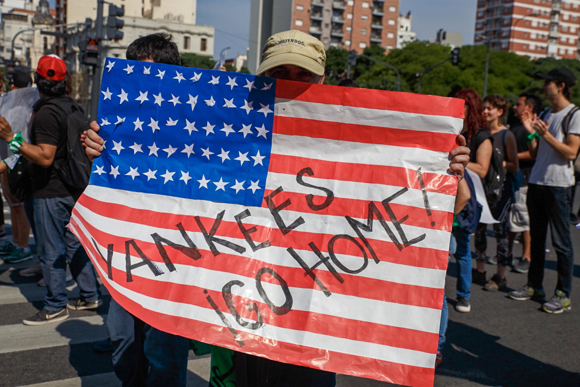 Protesta G20 Buenos Aires -antiglobalización 1