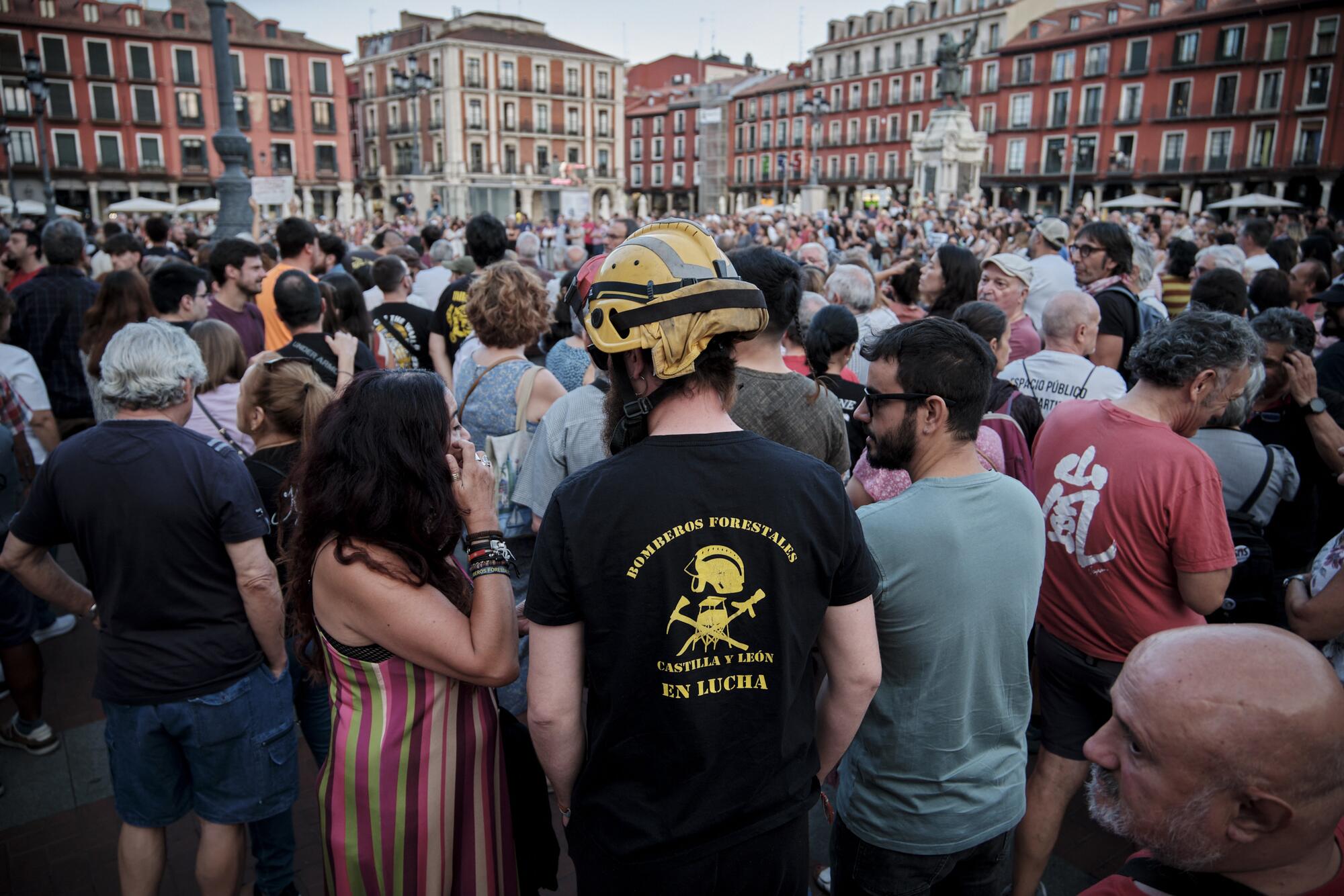 Manifestación Valladolid 20 de agosto Incendios Galeria - 11