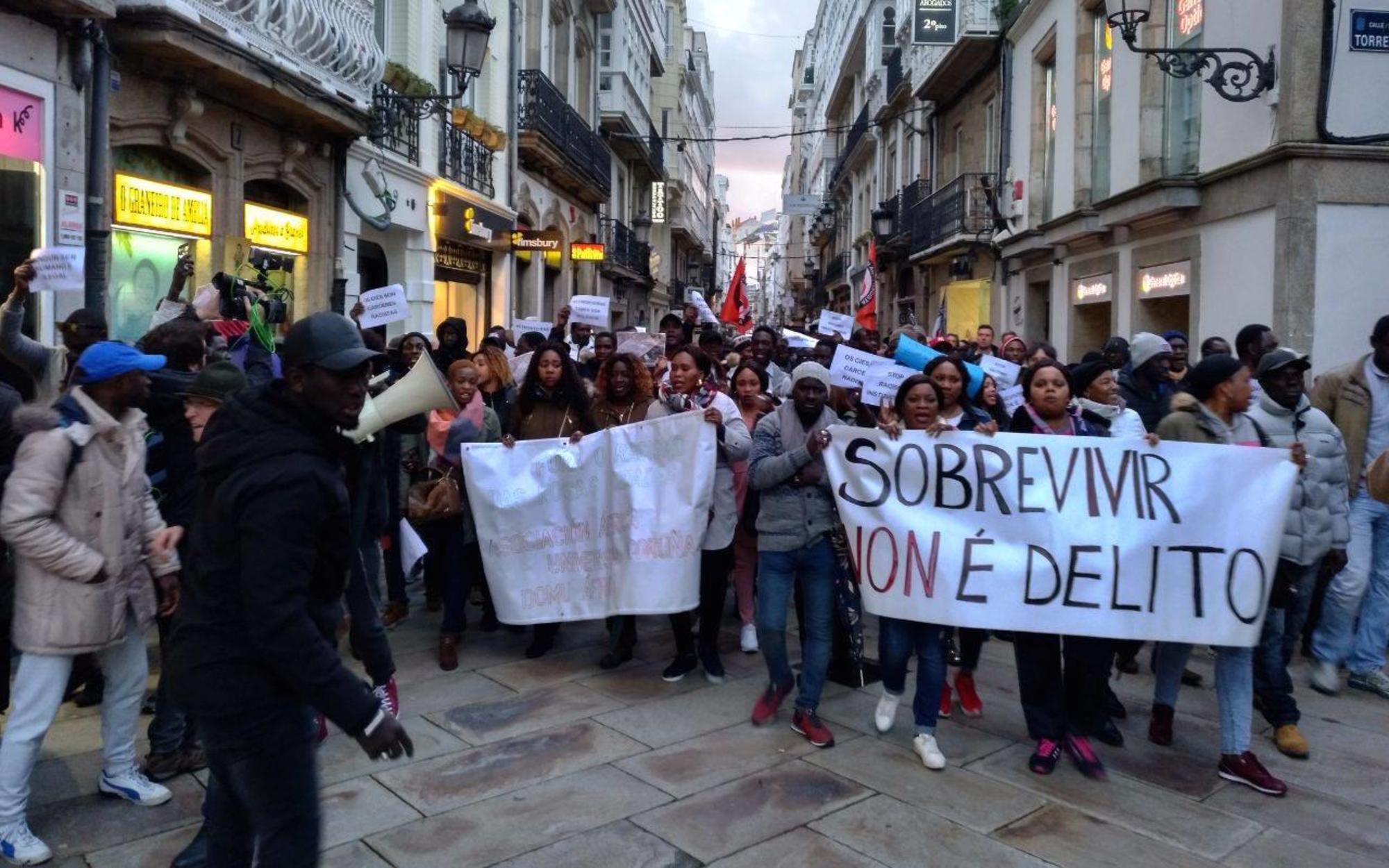 18M Coruña antirracismo