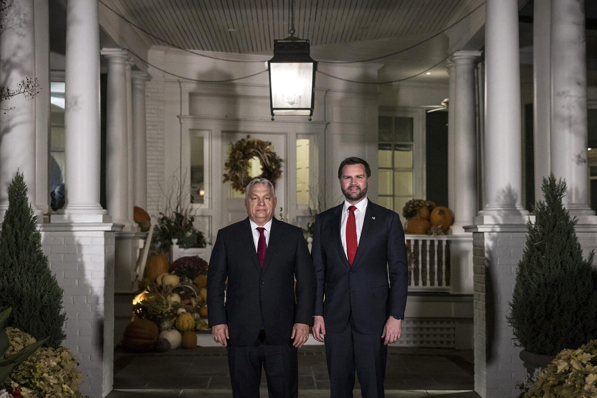 Orban Vance Visita Hungría