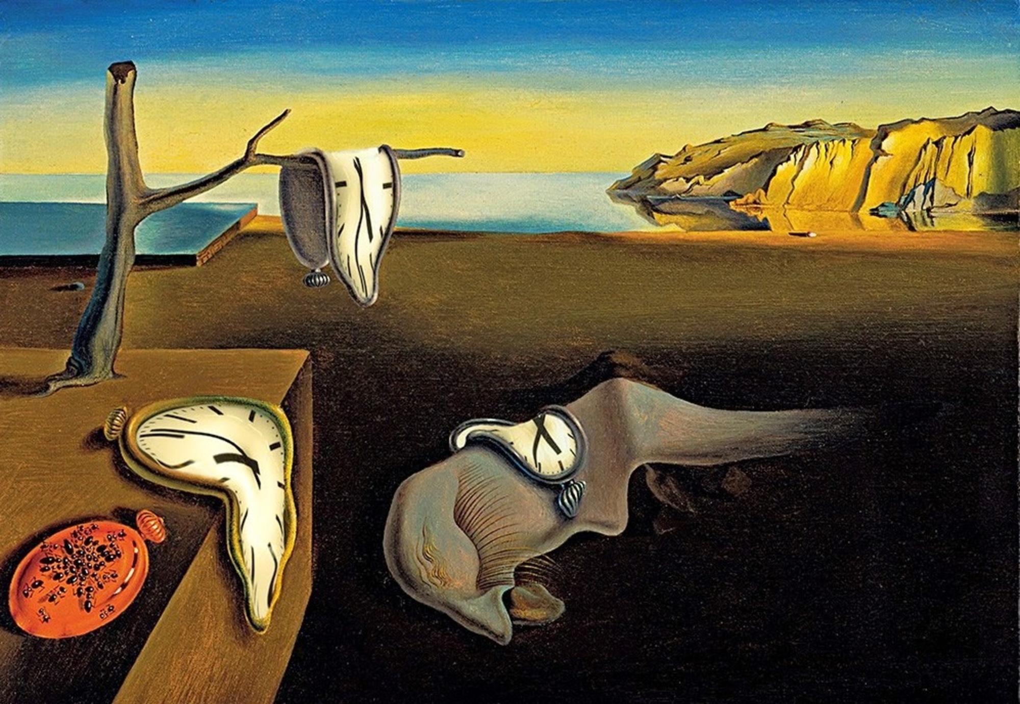 Relojes blandos, Dalí