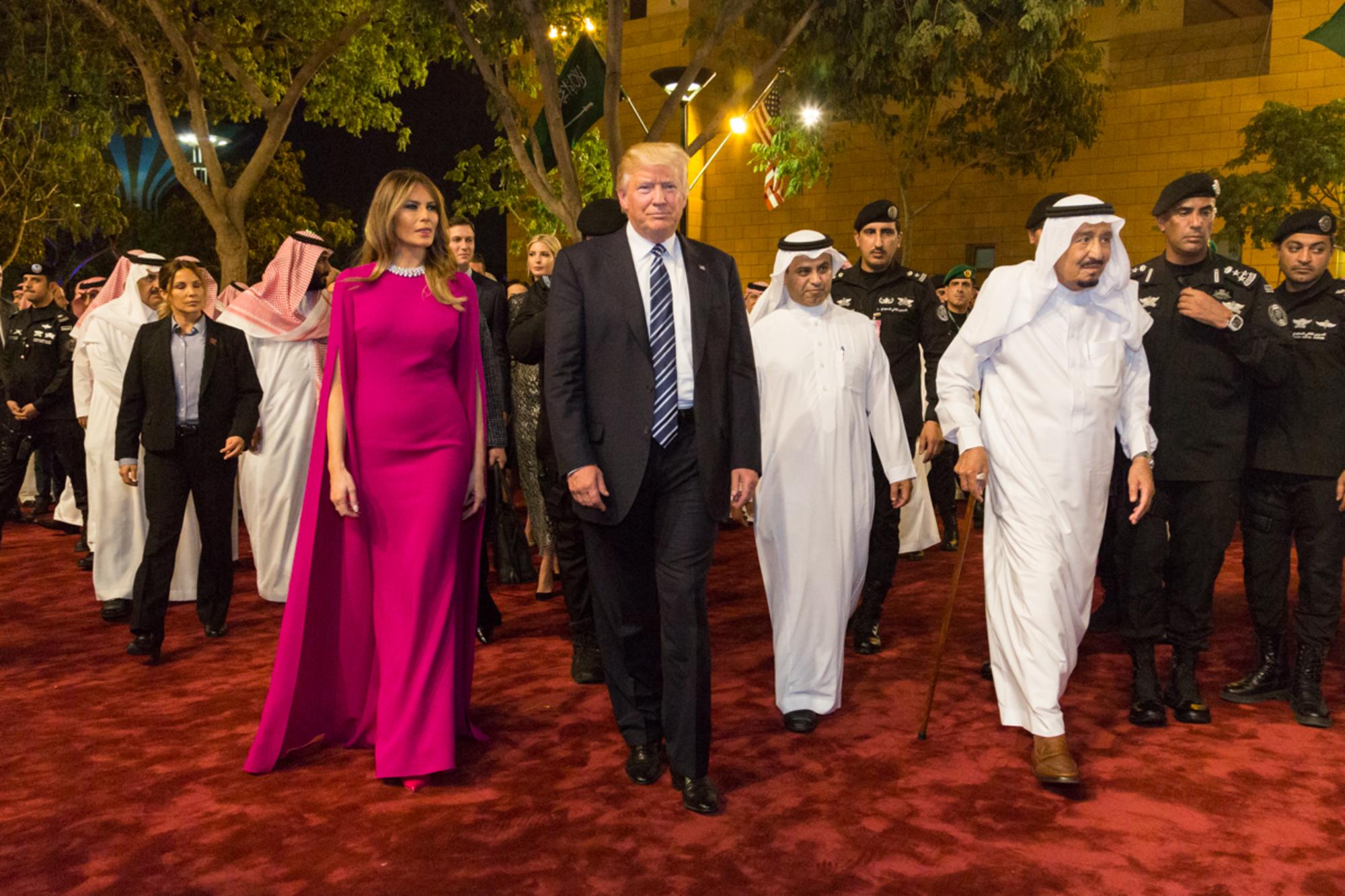 Trump y Mohammad Bin Salmán