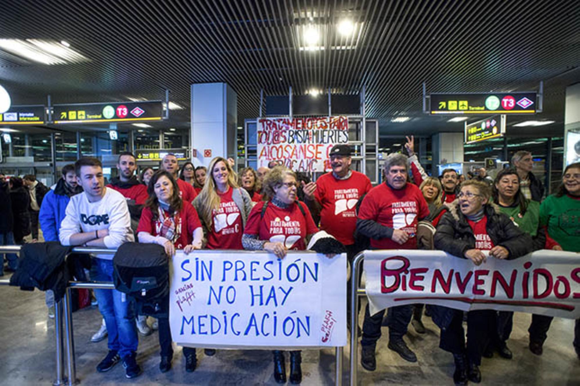 Enfermos de hepatitis C buscan apoyo de la UE