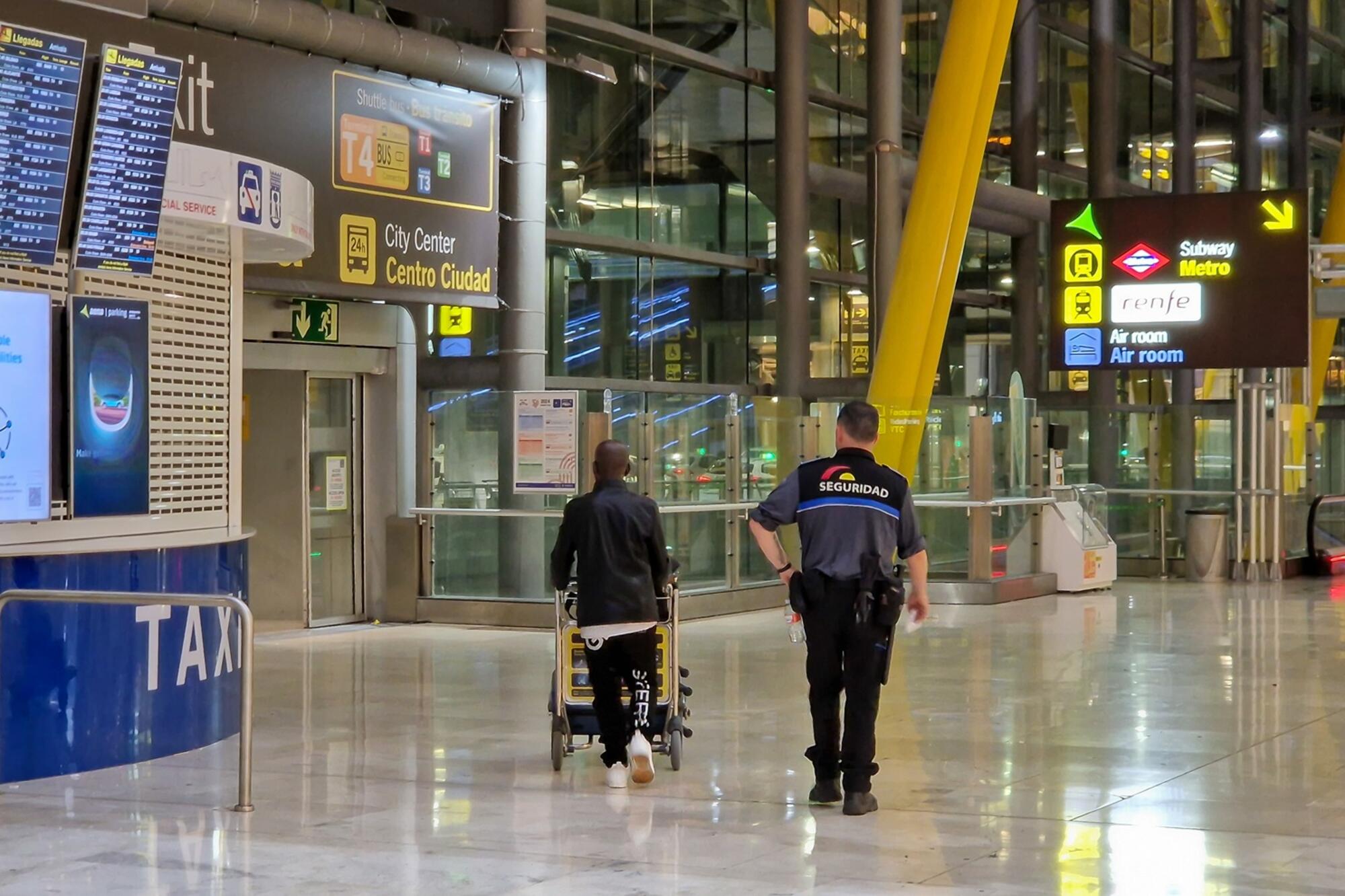 Barajas personas sin hogar - 1