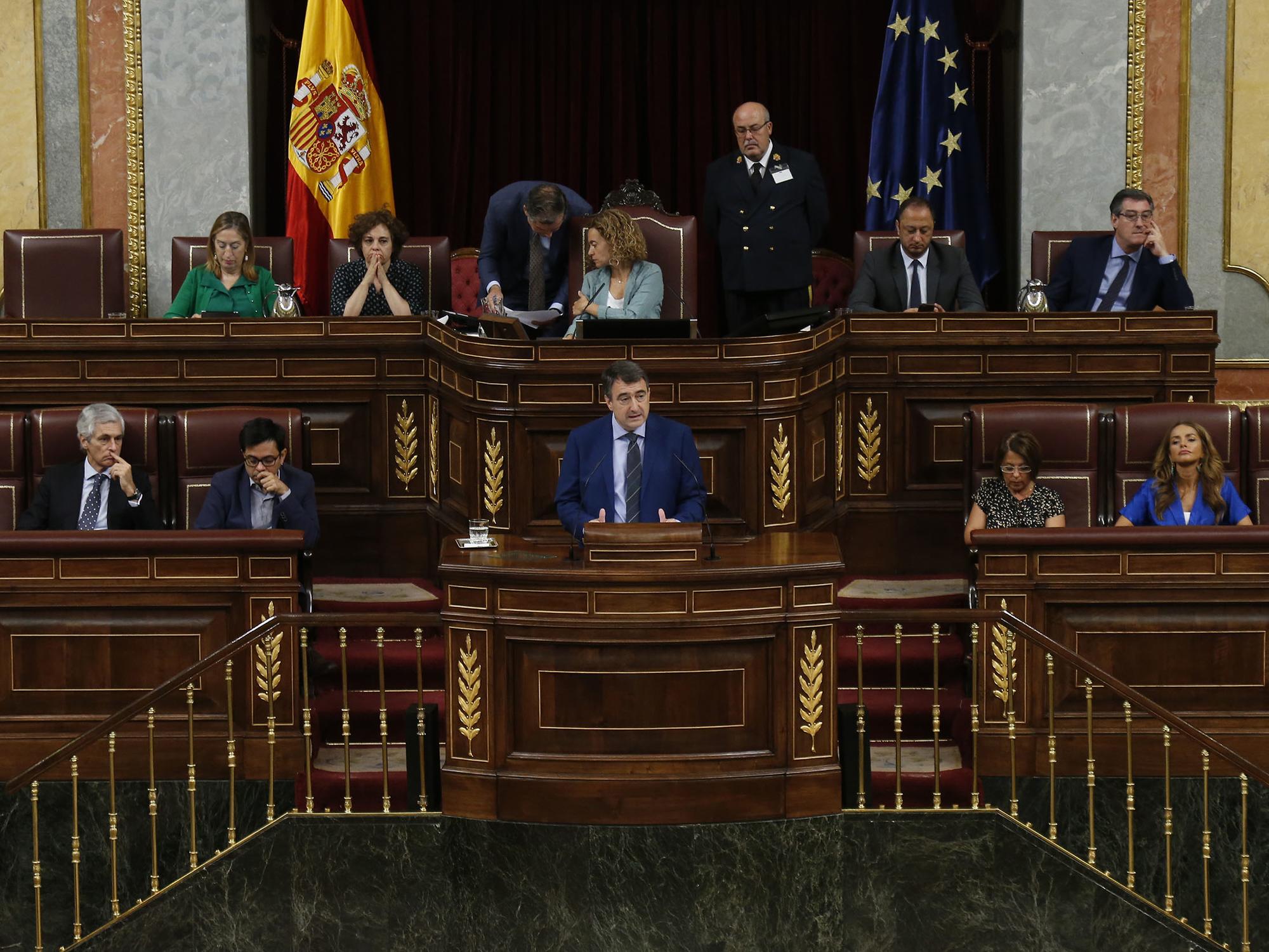 Aitor Esteban sesion investidura Pedro Sanchez