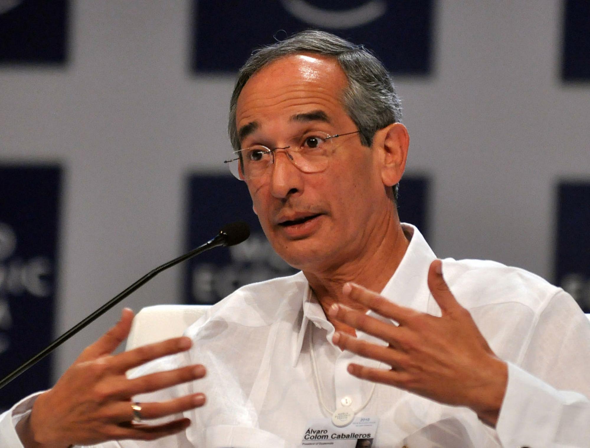 Álvaro Colom Guatemala
