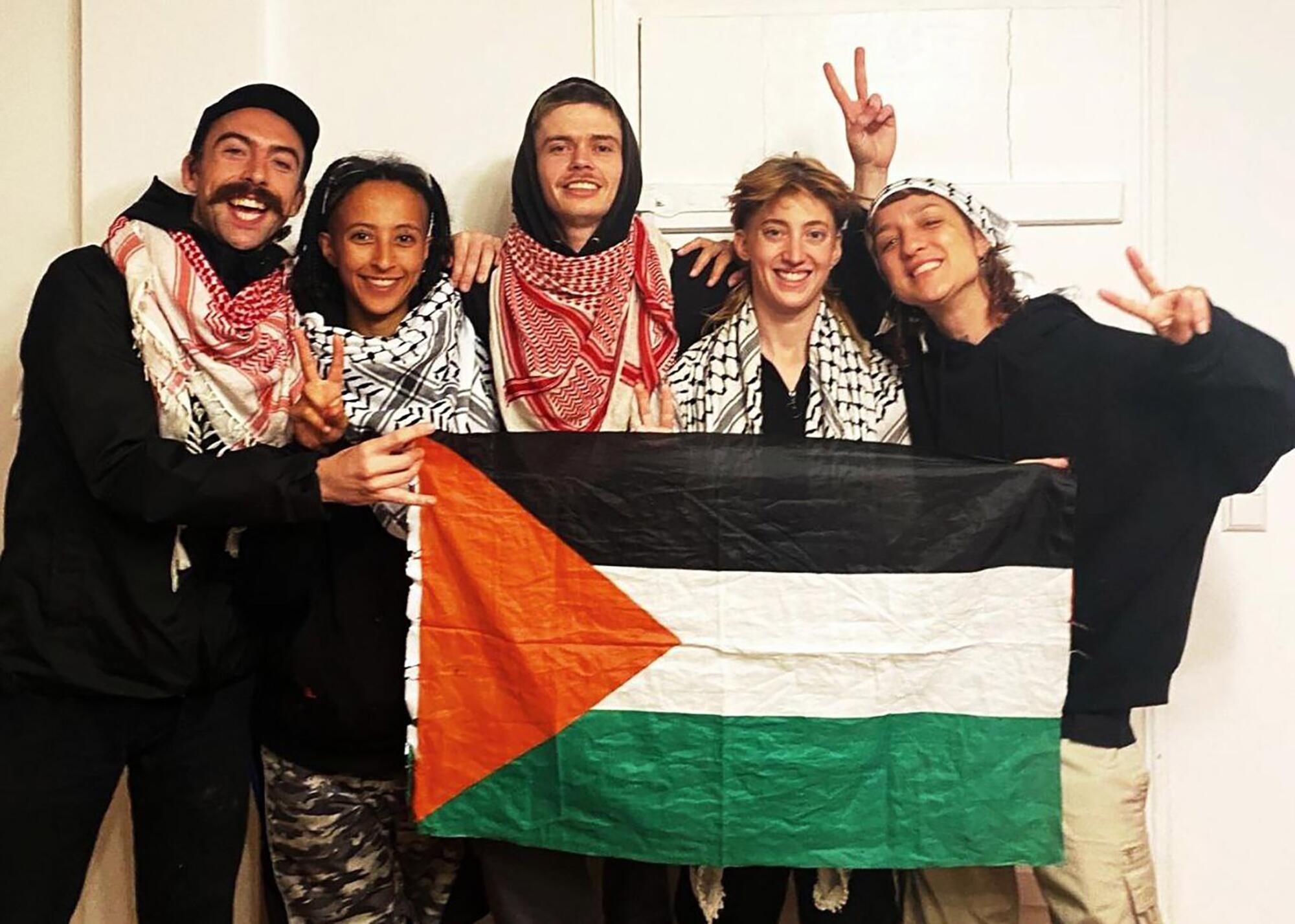  Detenidos por su acción contra Elbit Systems Palestina