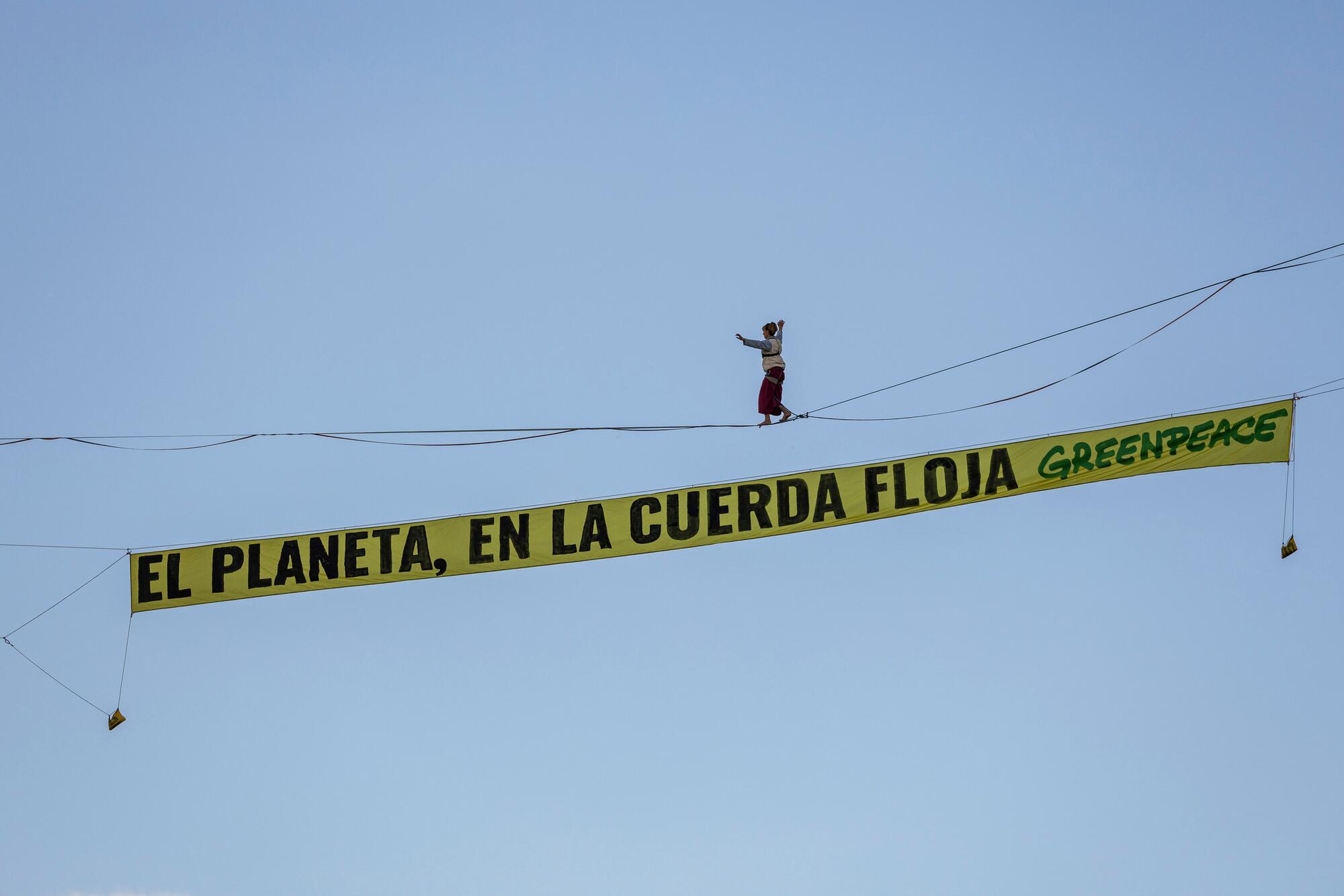 Acción Greenpeace 10 de noviembre 2025