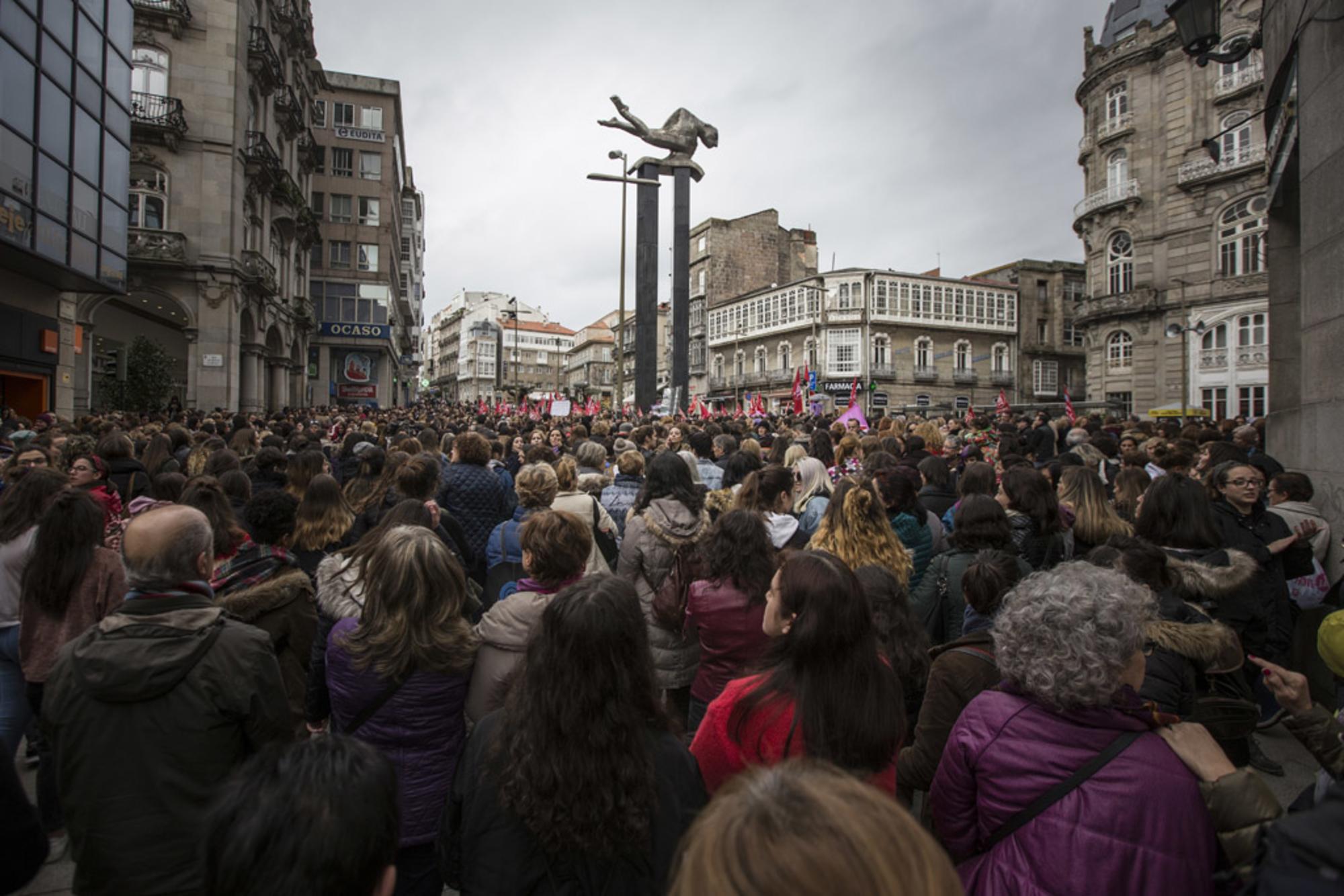 Concentración feminista Vigo