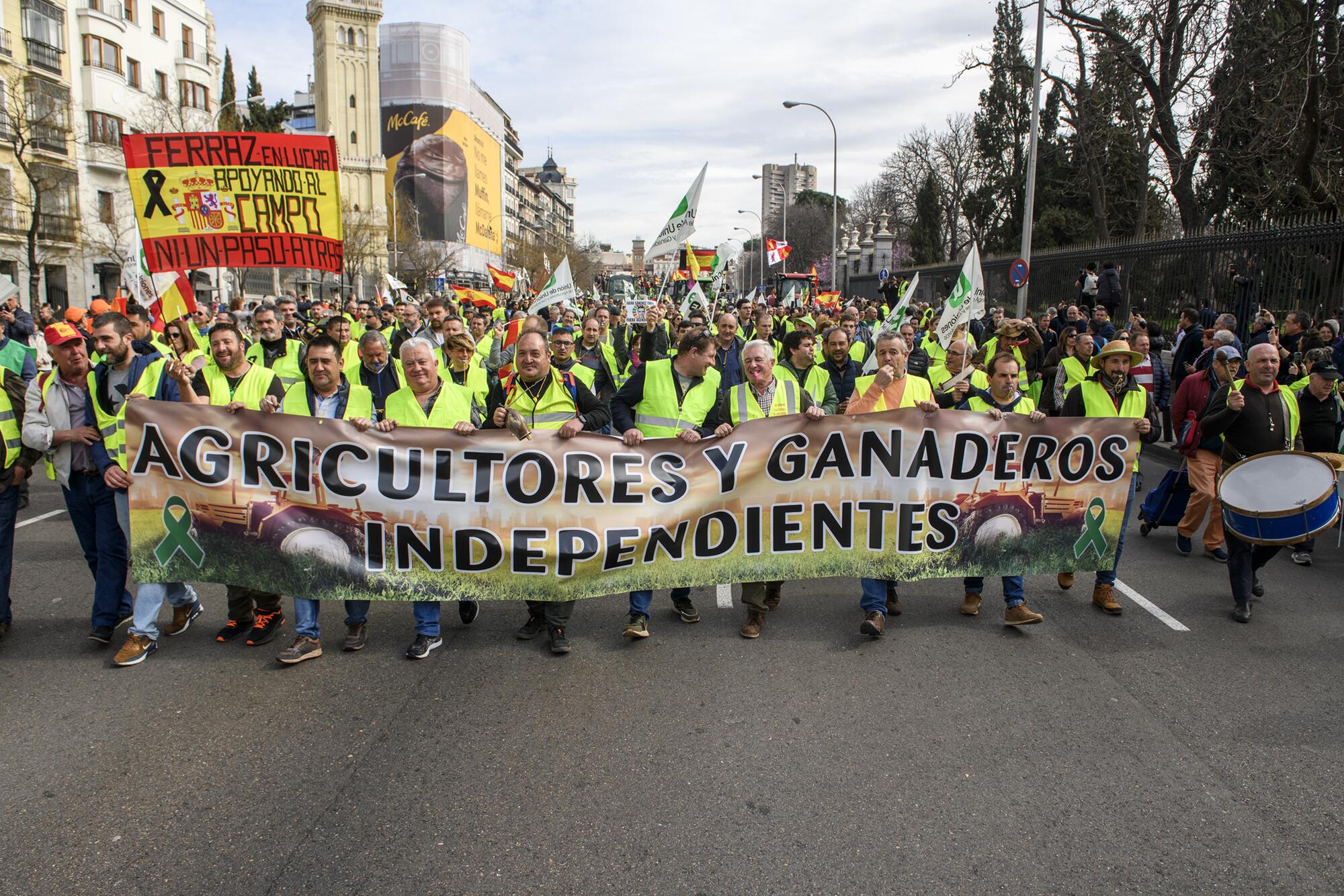 Protesta tractores Madrid - 16