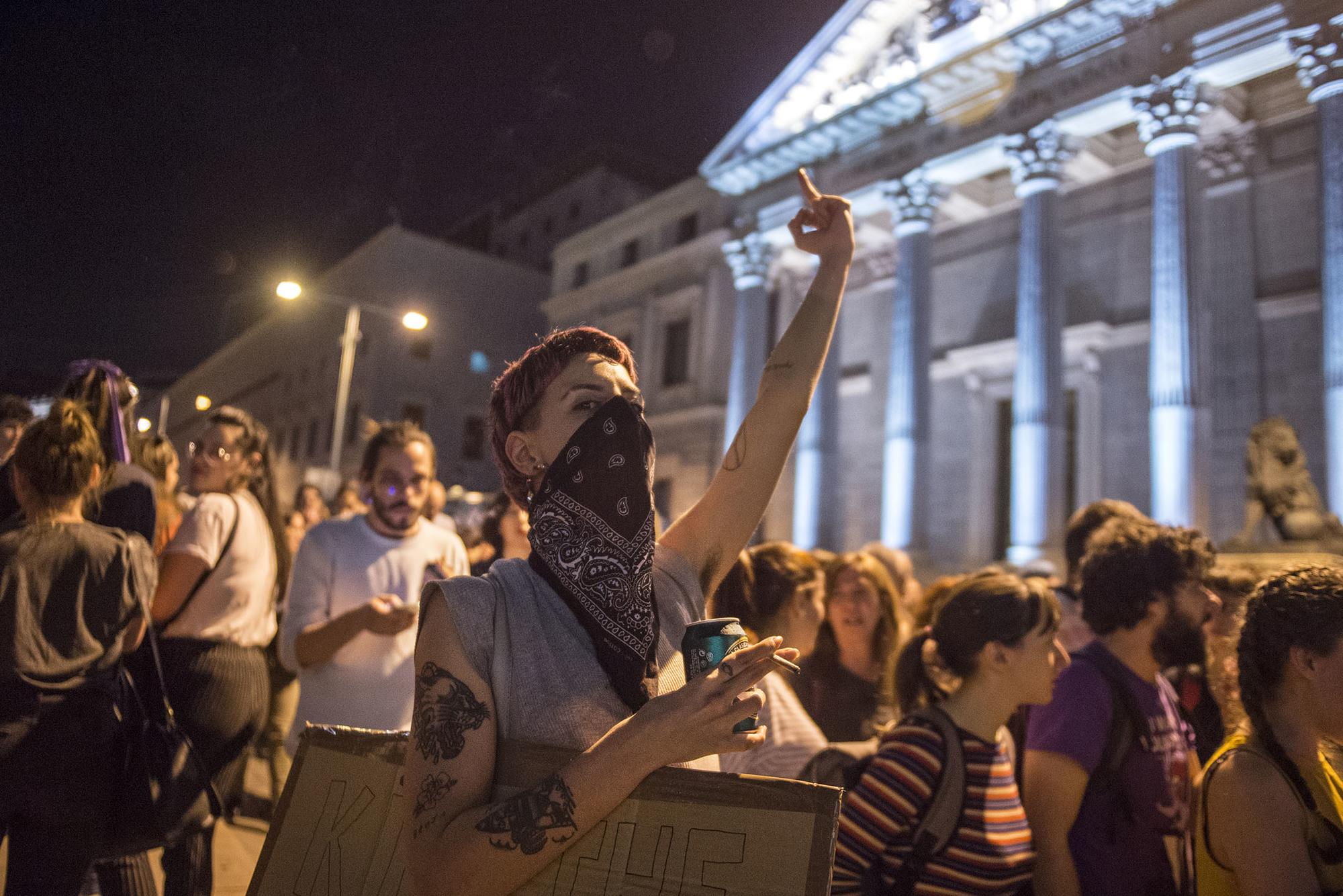 Movilizaciones feministas 1 Manifestación contra la sentencia de la Manada