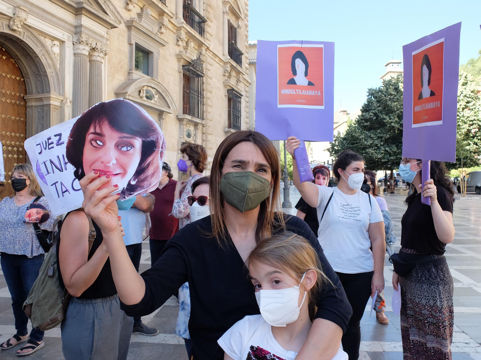 Manifestación por el indulto a Juana Rivas (Granada, 07/06/2021) - 3