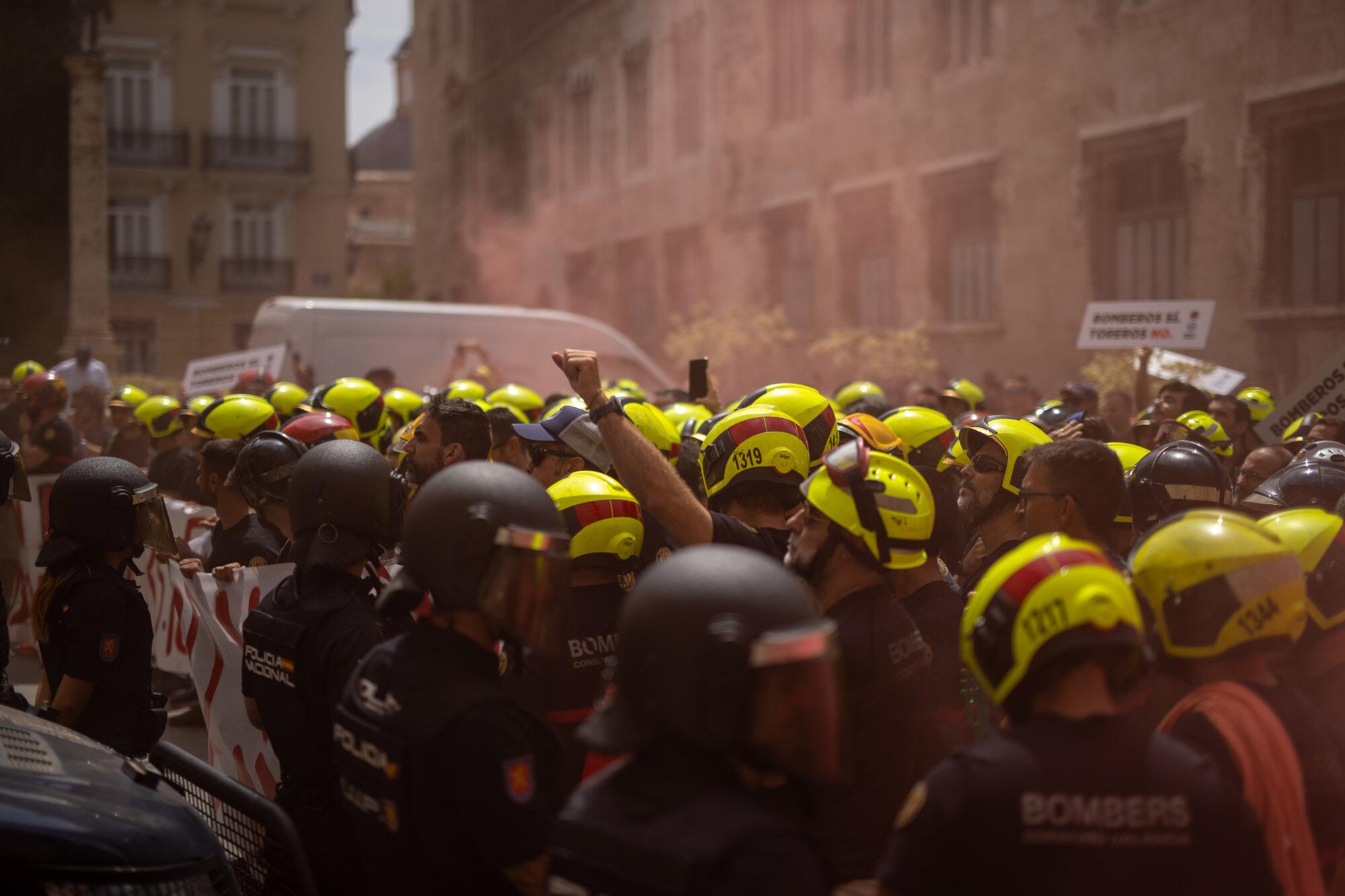 Acción Bomberos Valencia Toros - 3