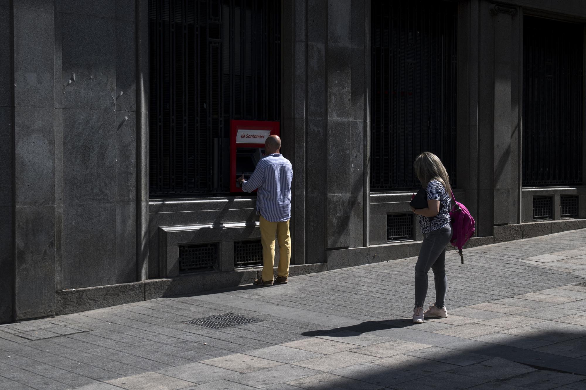 Cajero del Banco Santander