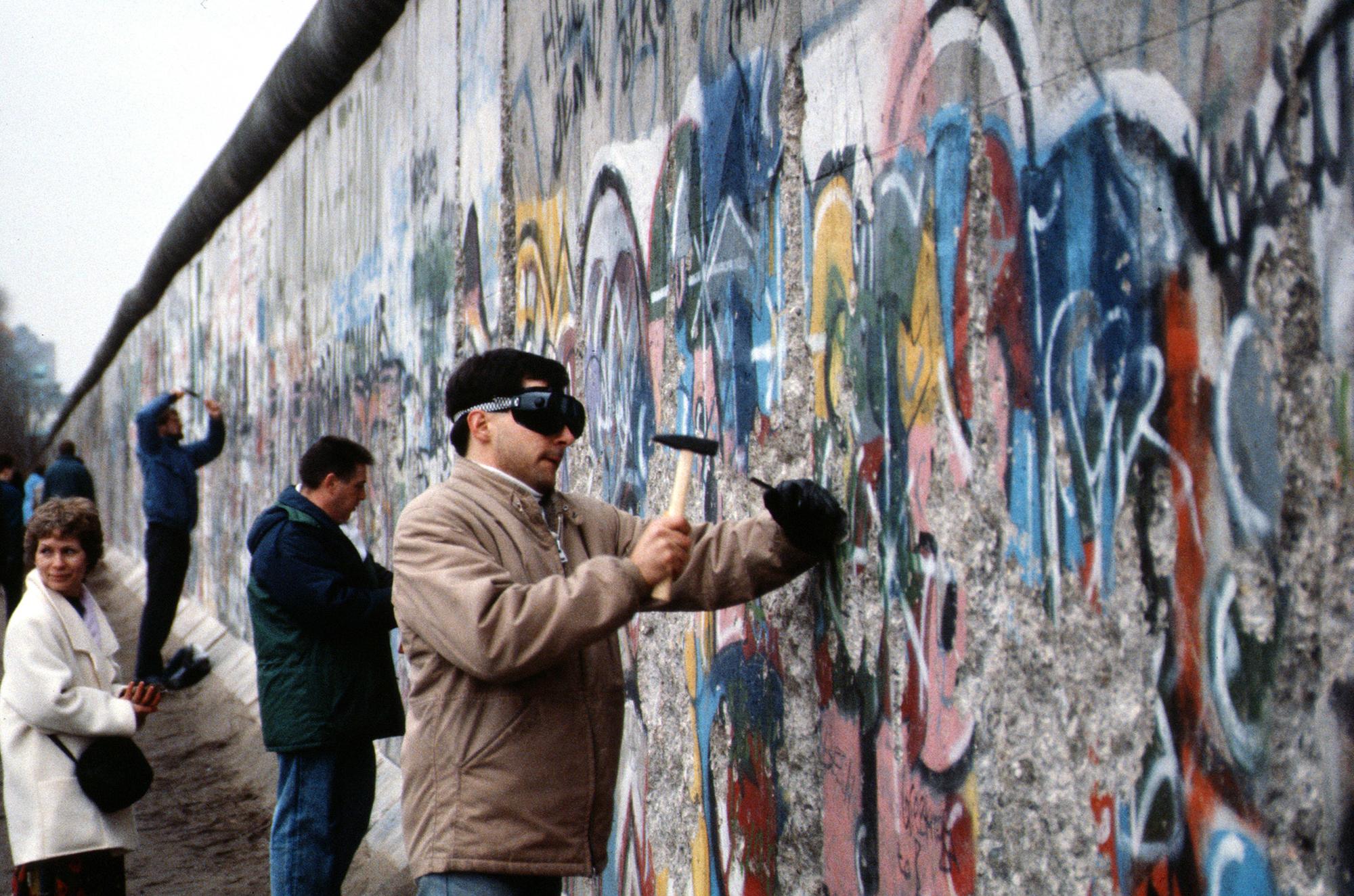 Muro de Berlin caida