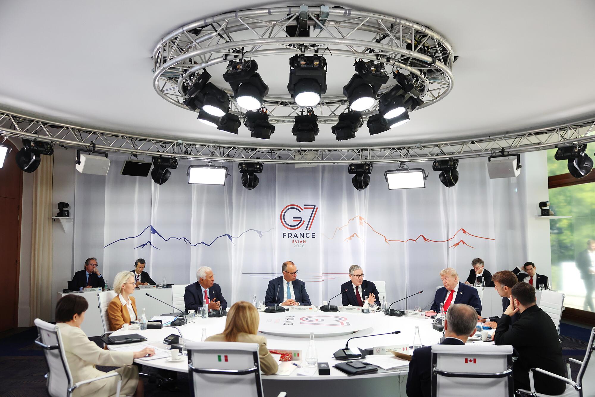 G7 Leaders Summit Evian - 2