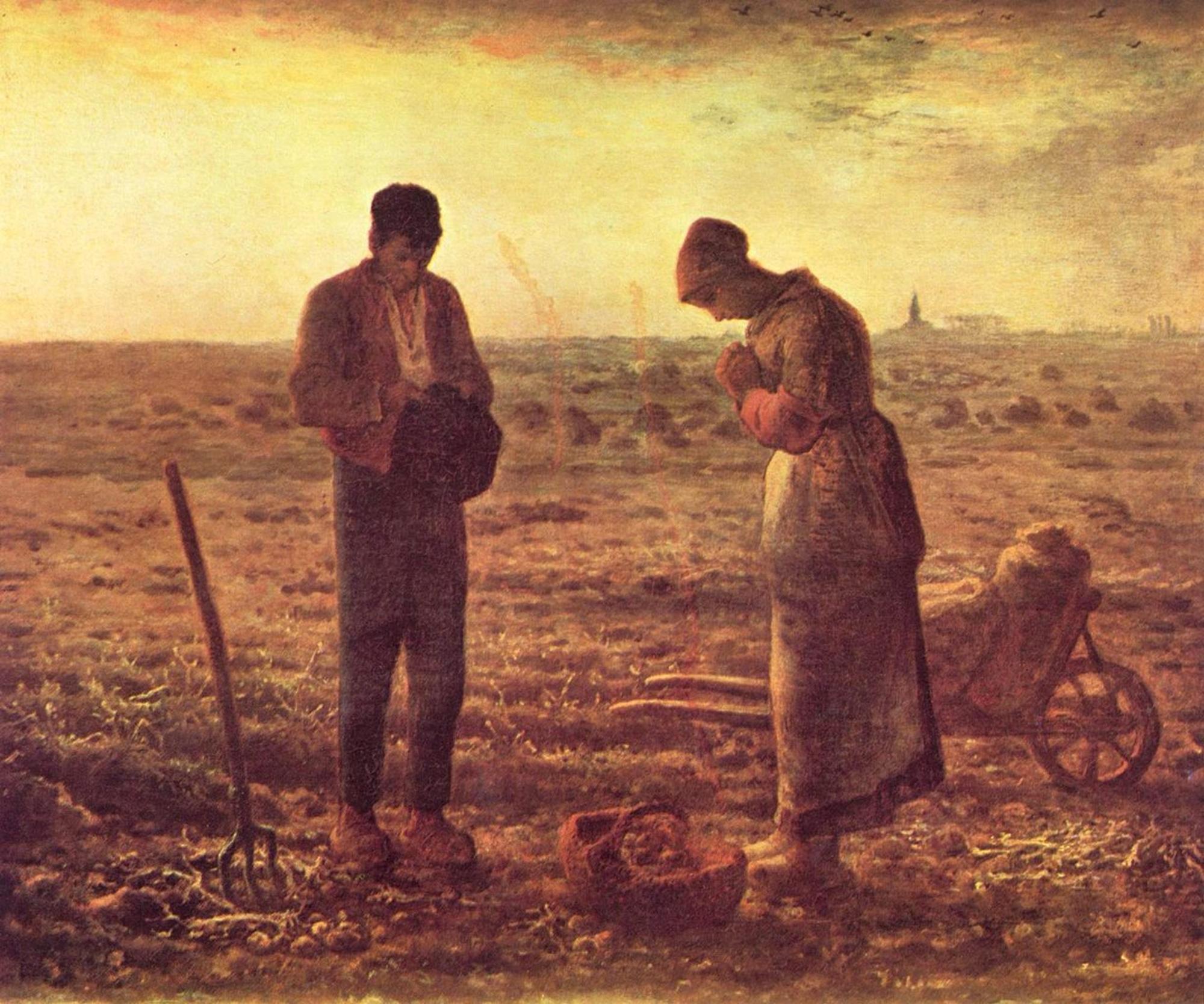 Jean-François Millet: El Angelus