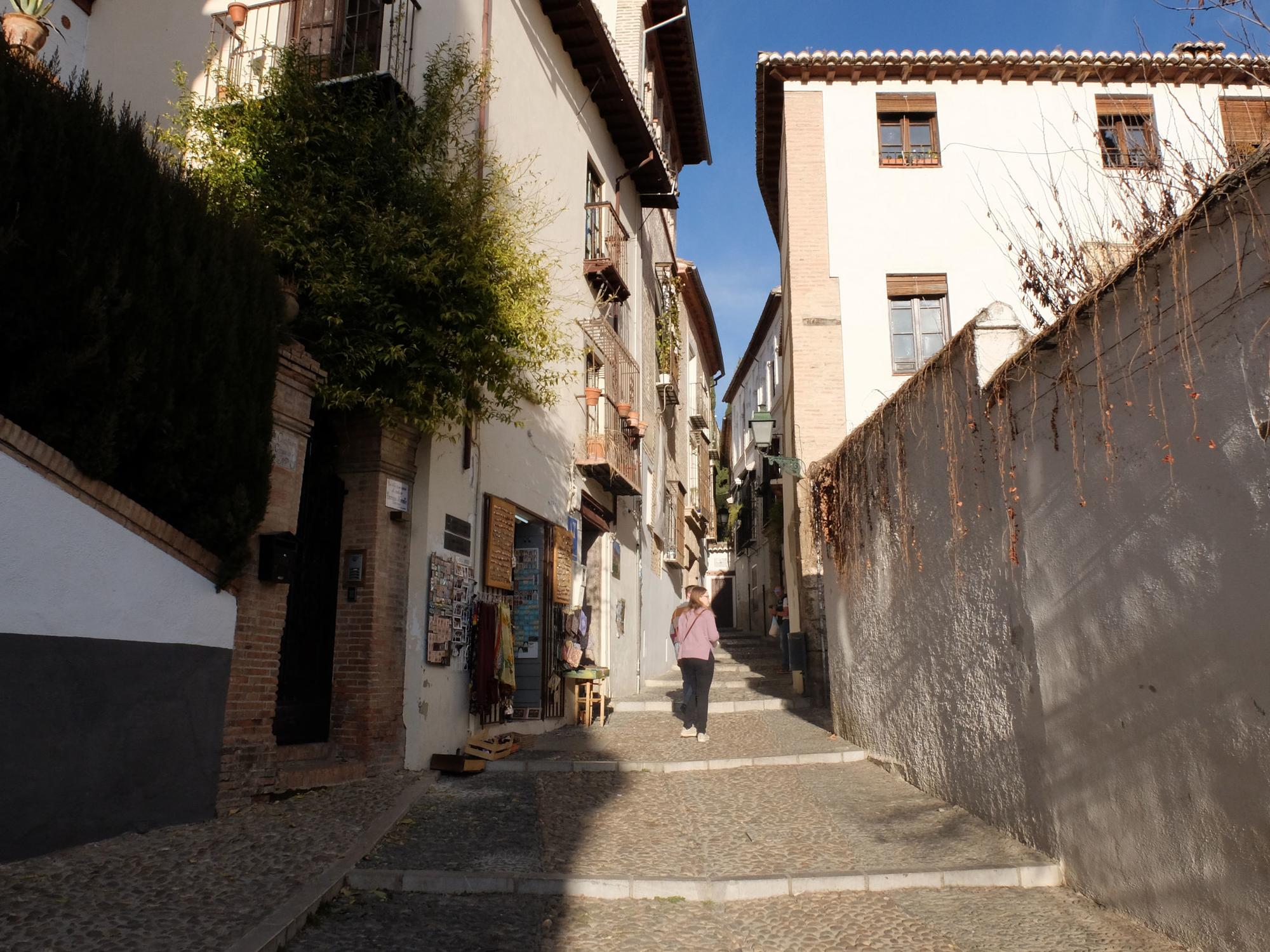 Cuesta San Gregorio Albayzín Granada