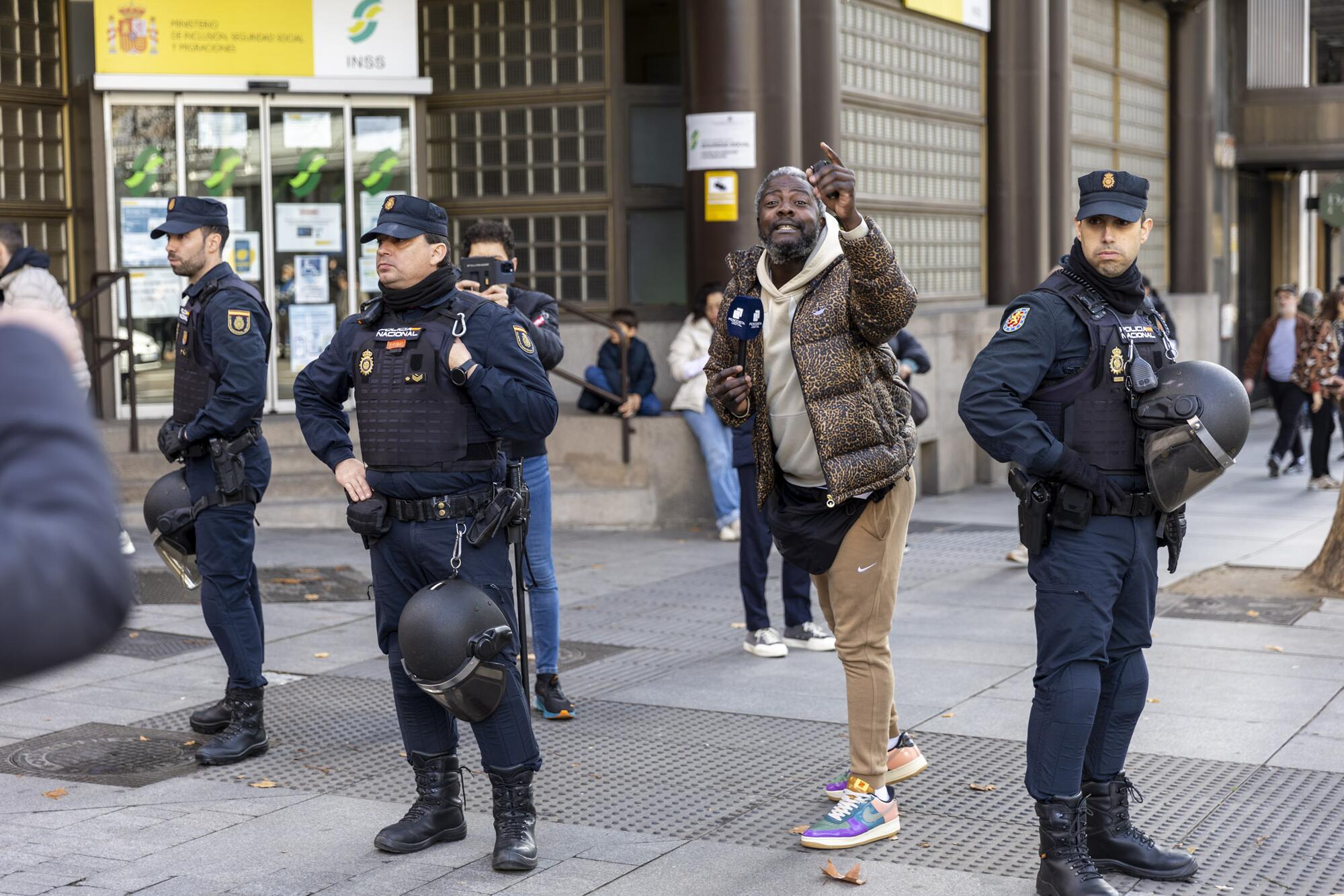 Bertrand Ndongo concentración Venezuela