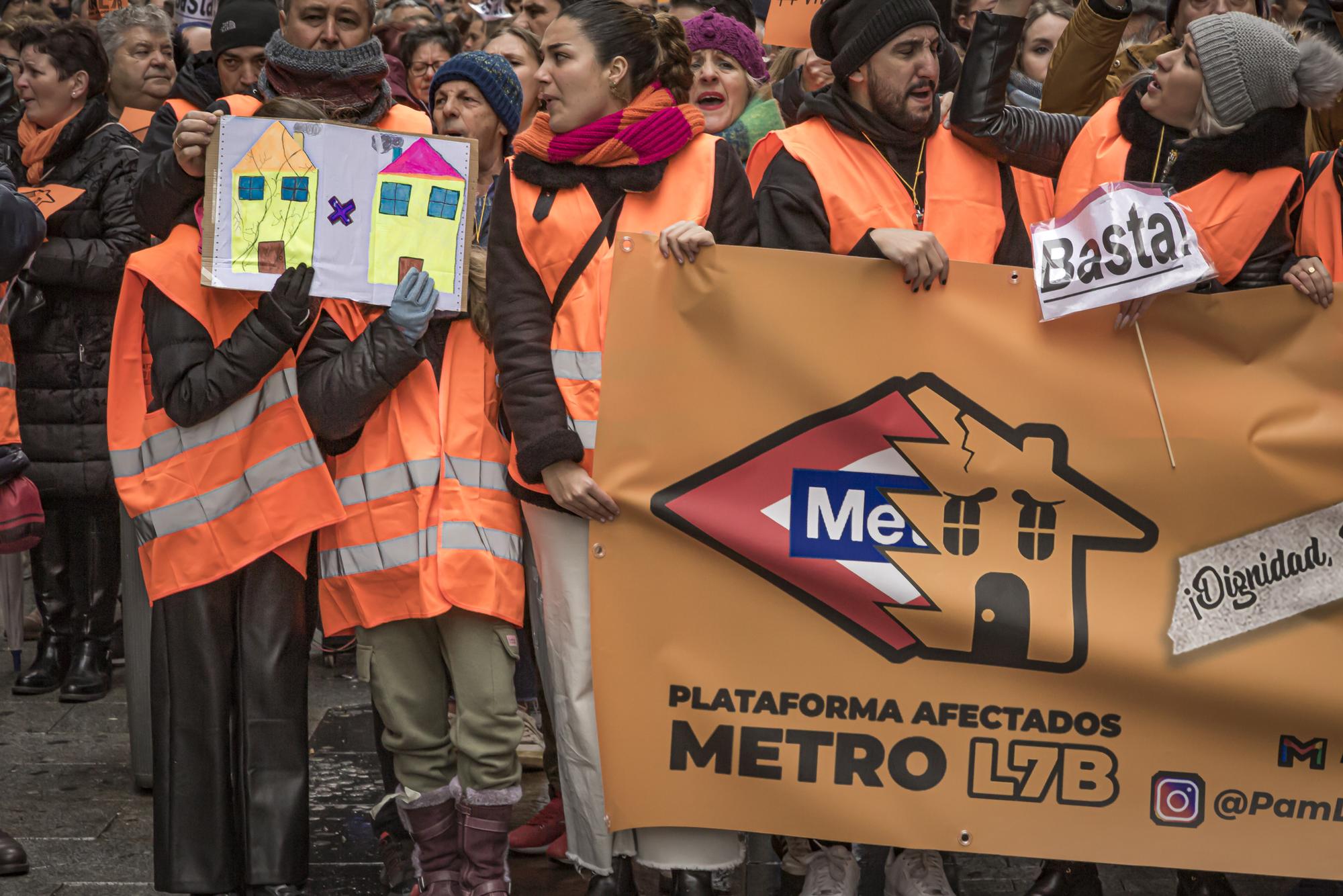 Manifestación Metro San Fernando - 4