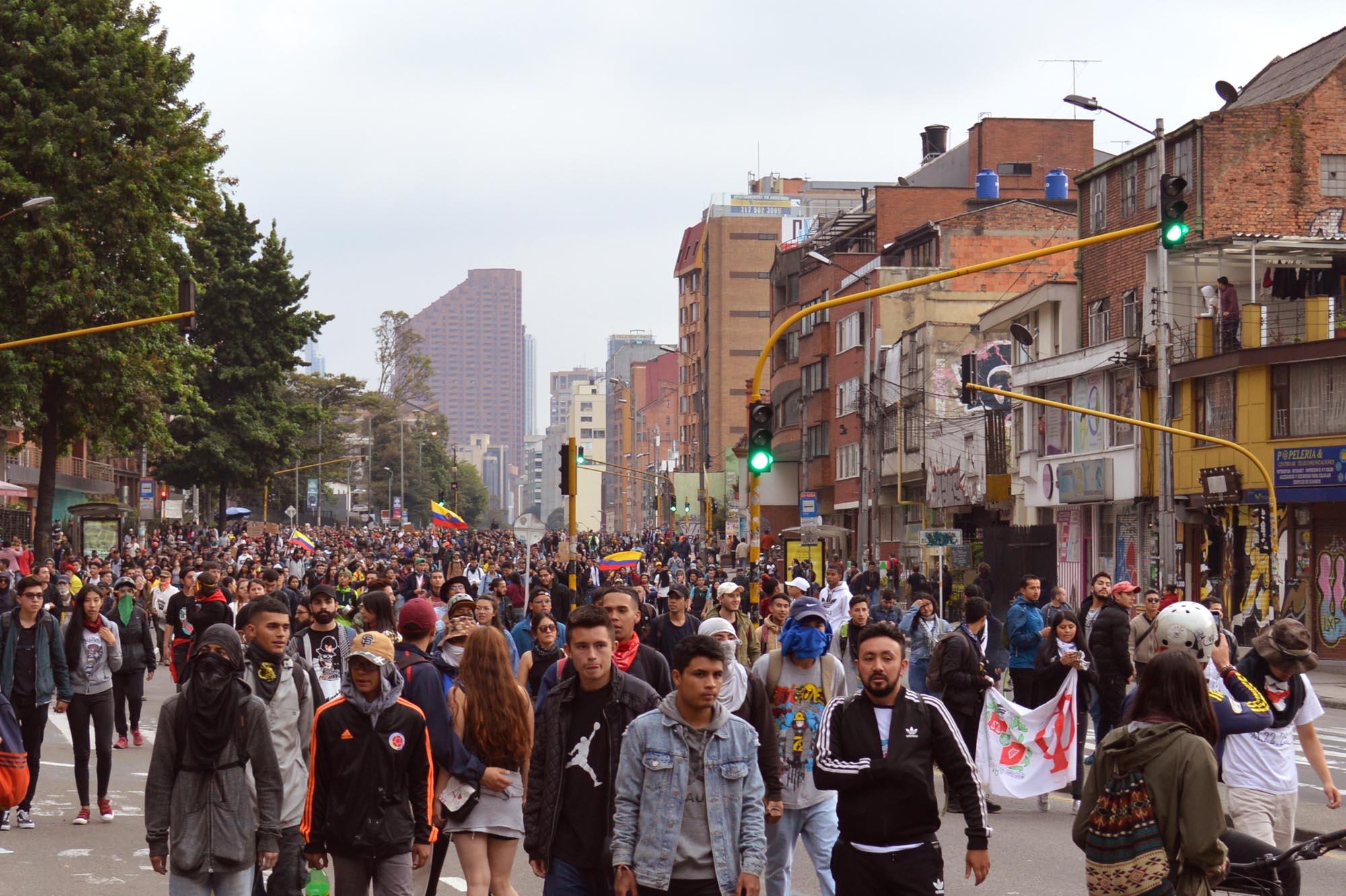 Movilizaciones en Bogotá en noviembre de 2019 - 1