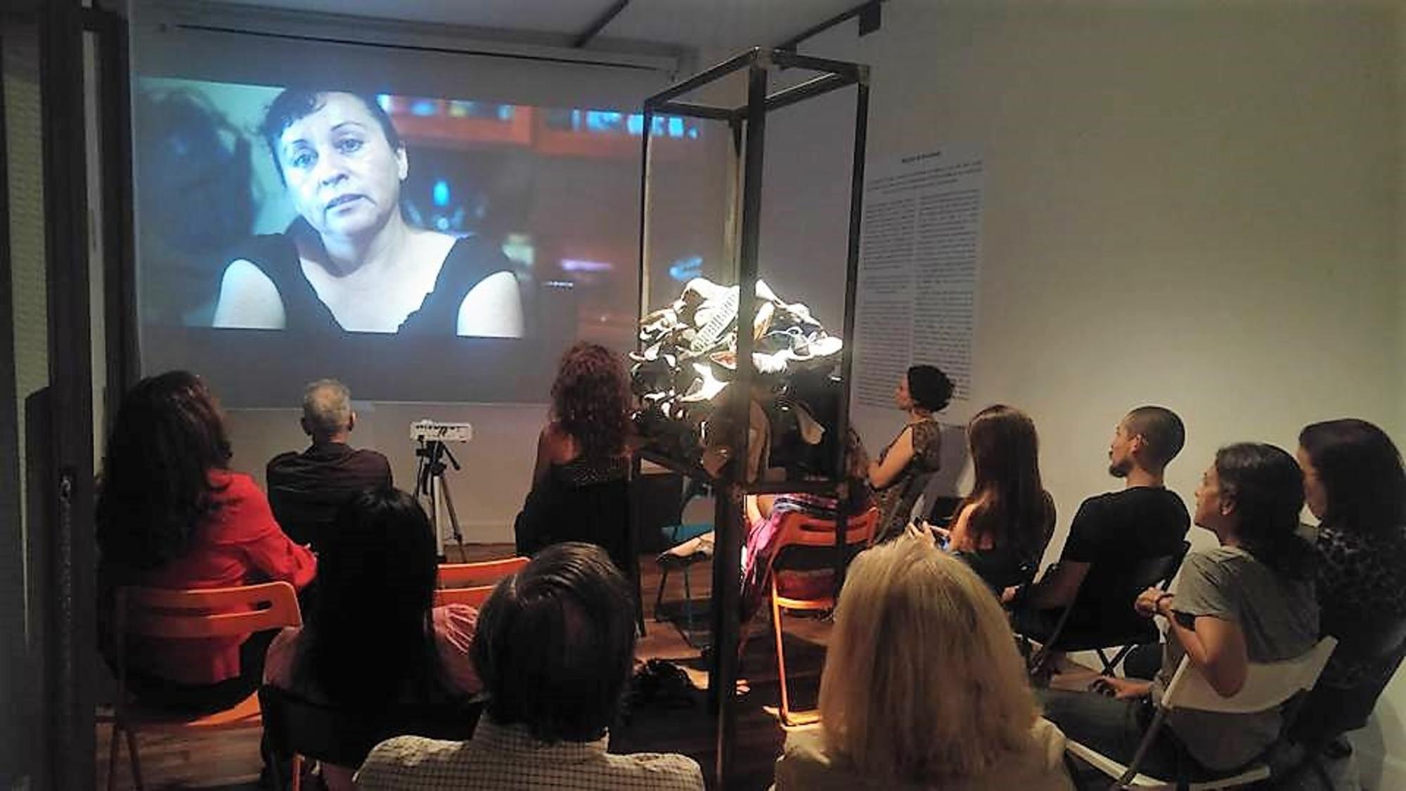 Proyección en Espacio B del documental Las Rastreadoras, realizado por Adrián González