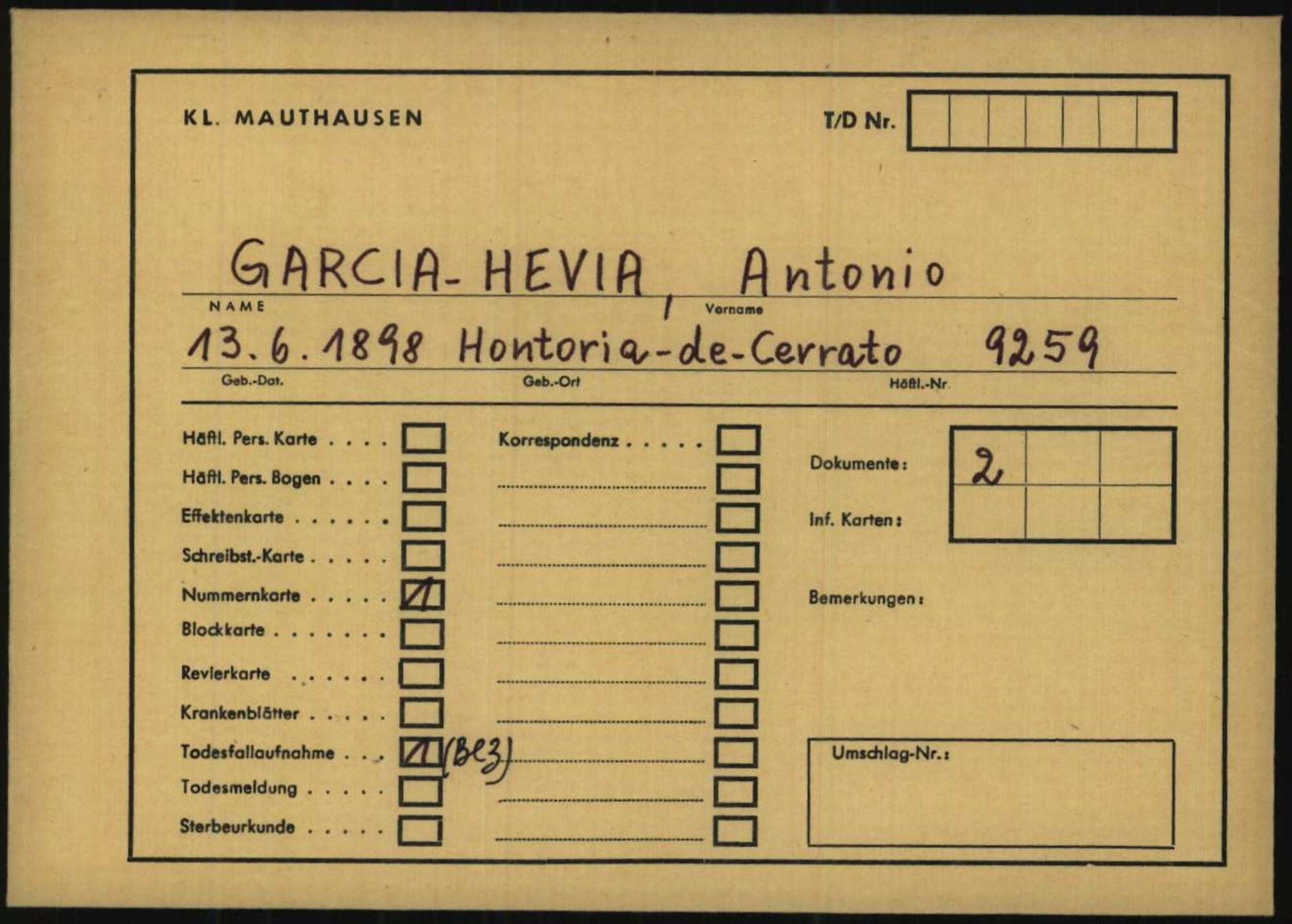 Carnet Mauthaussen