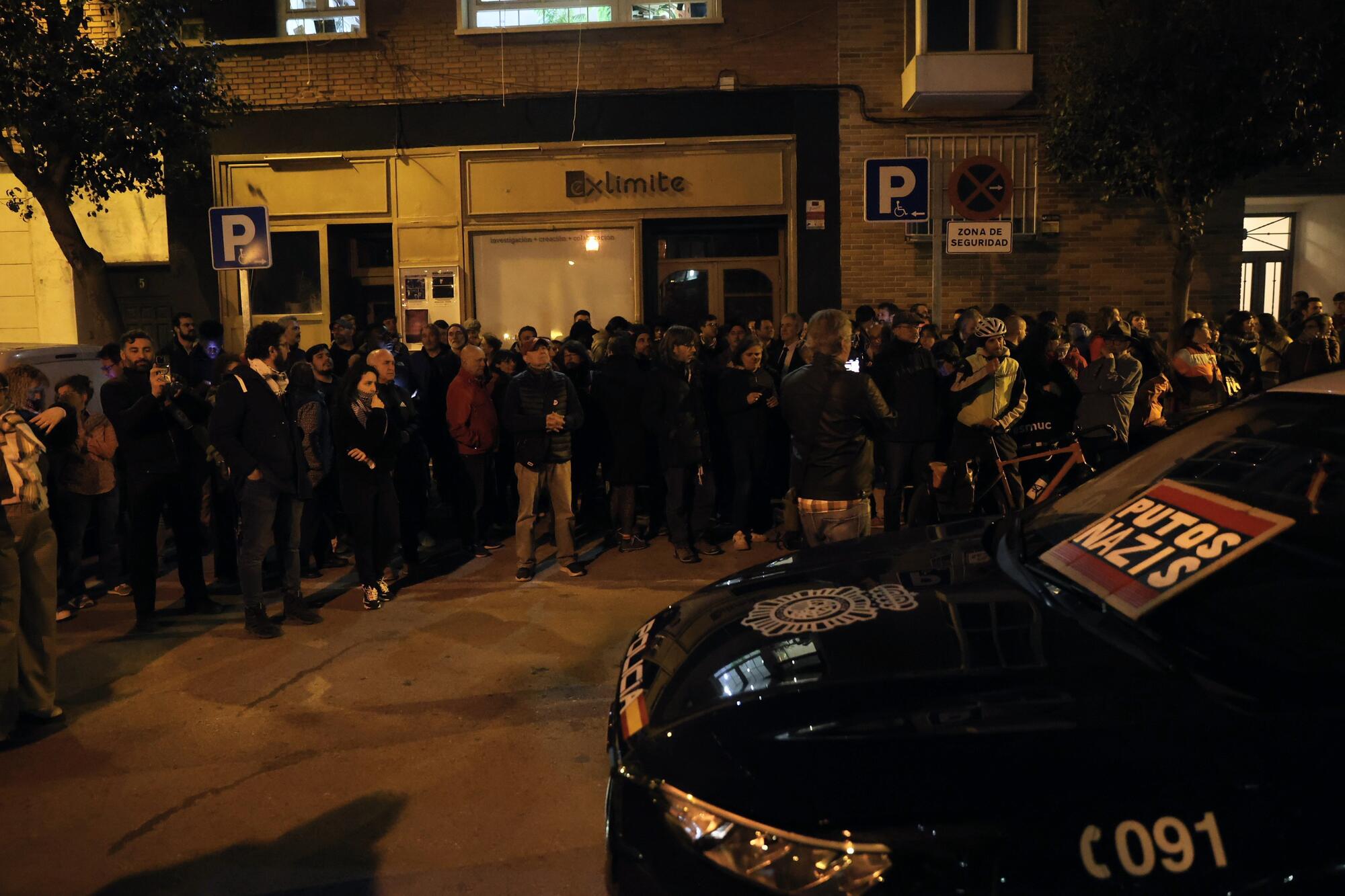 Concentración Serigne Mbaye.