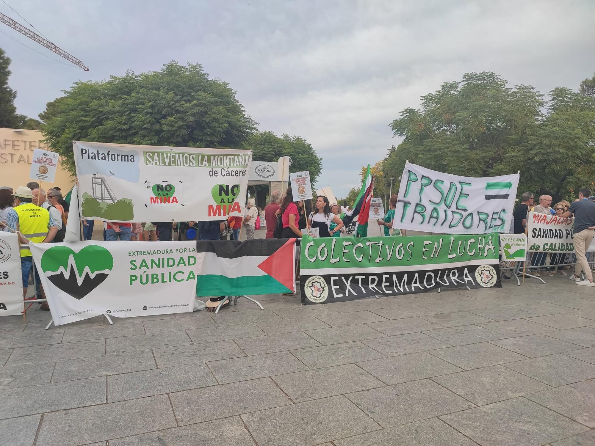 7 septiembre Extremadura protesta