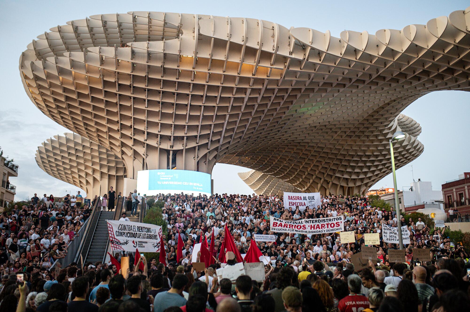 Concentraciones por la vivienda Andalucía 28 de septiembre - 8