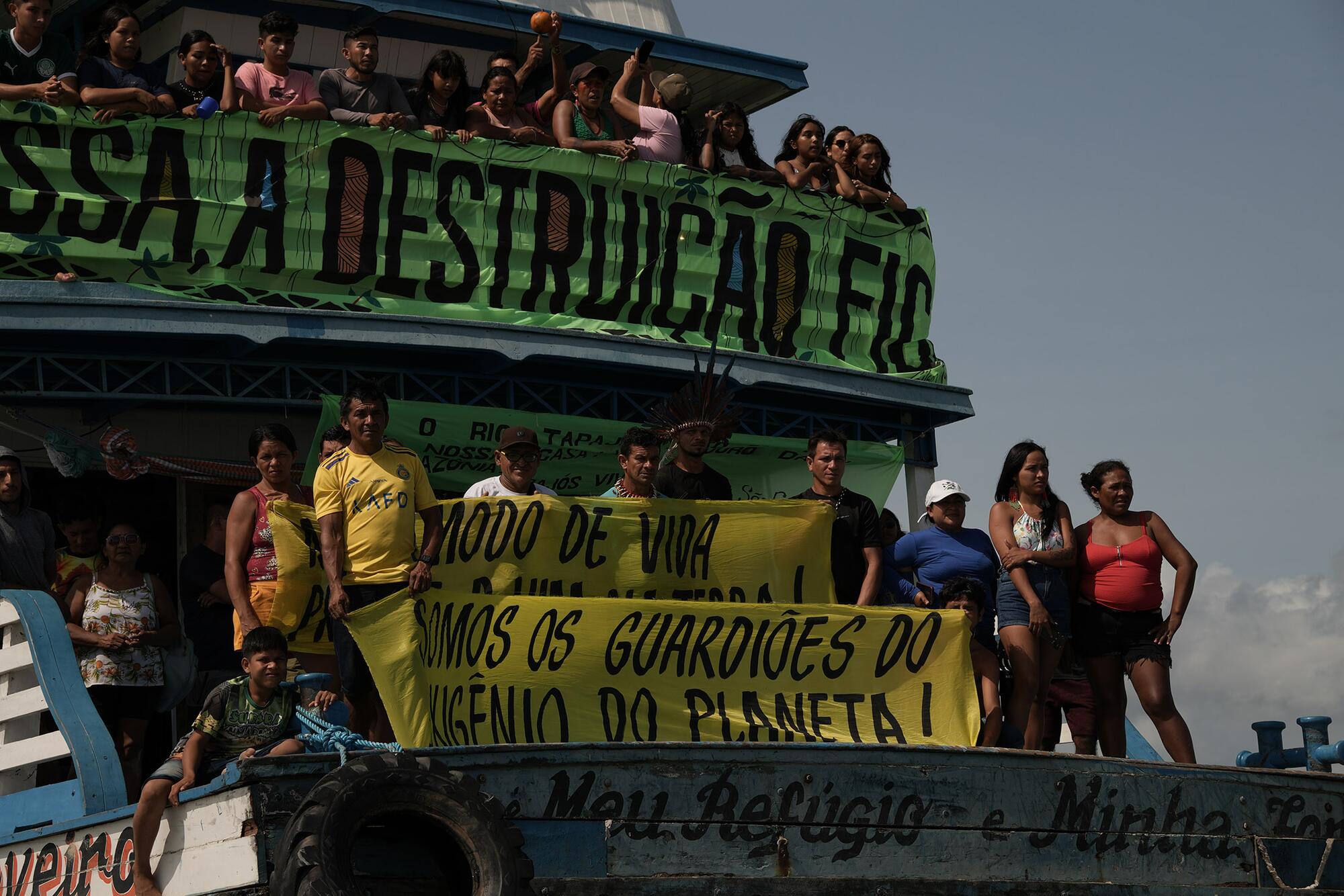 Protesta indígena COP30 2