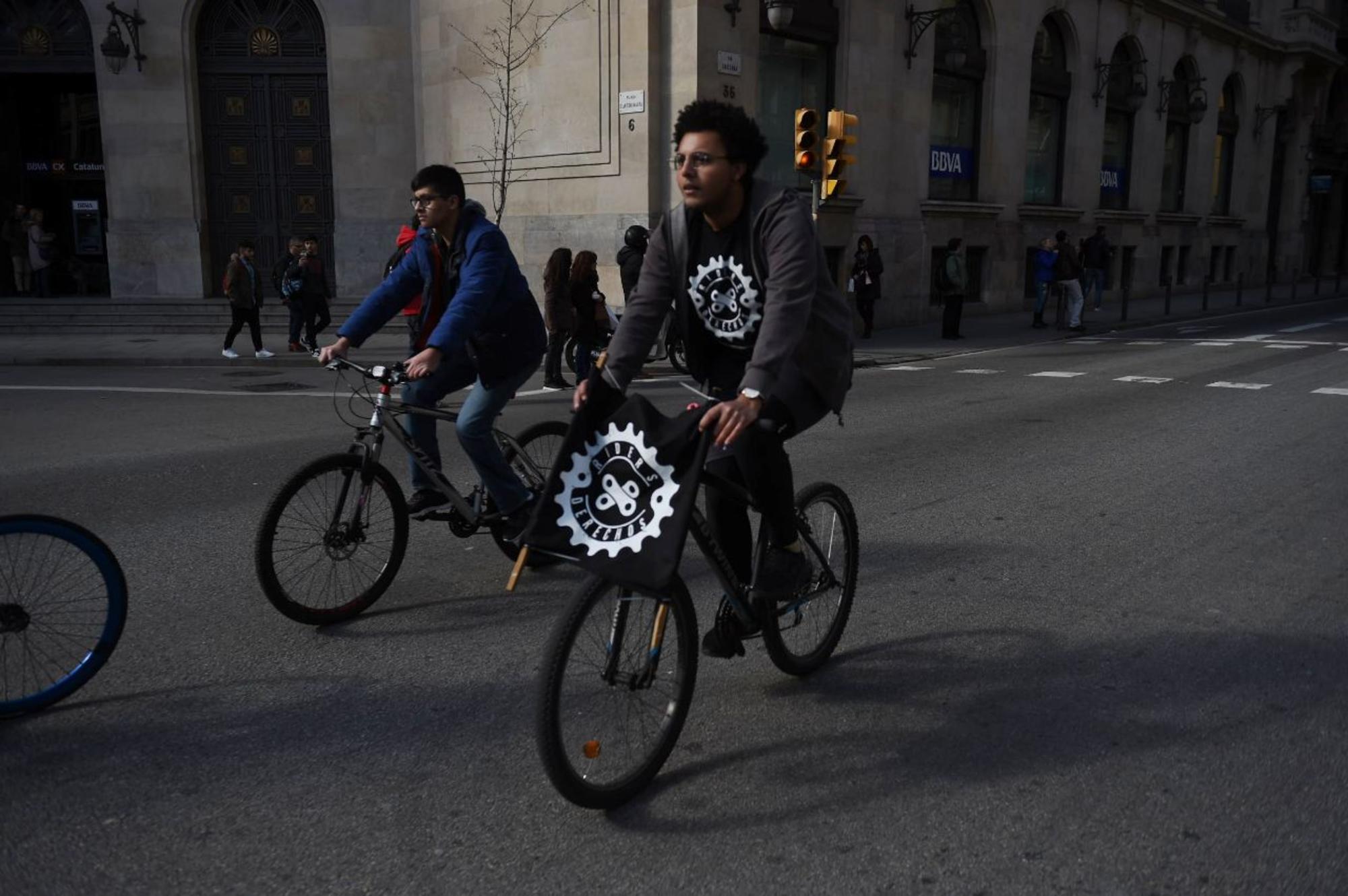 No más precariedad riders deliveroo