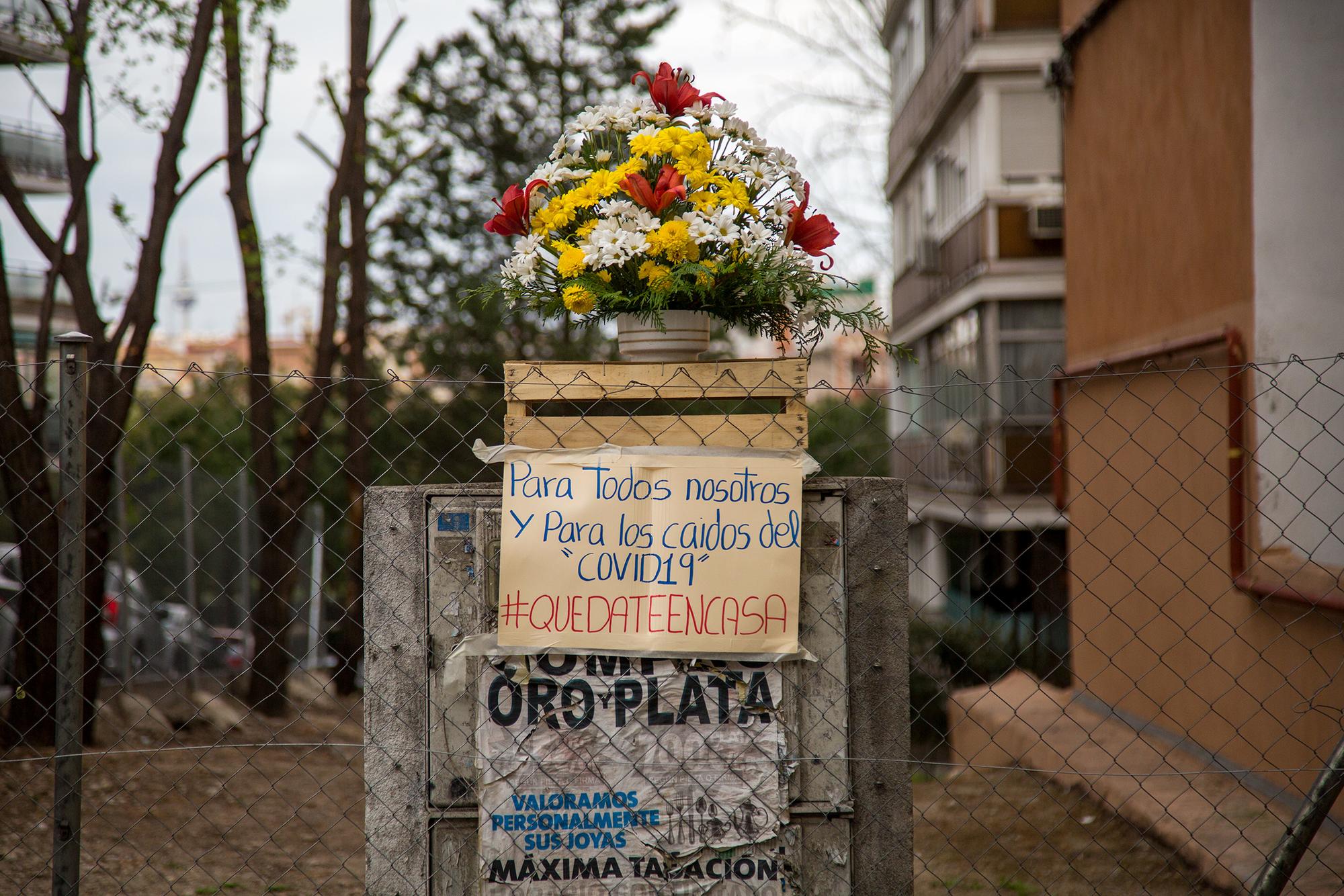 Homenaje muertes coronavirus