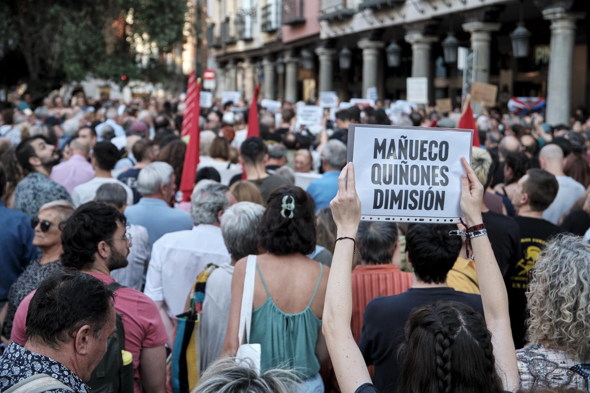 Manifestación Valladolid 20 de agosto Incendios Galeria - 5