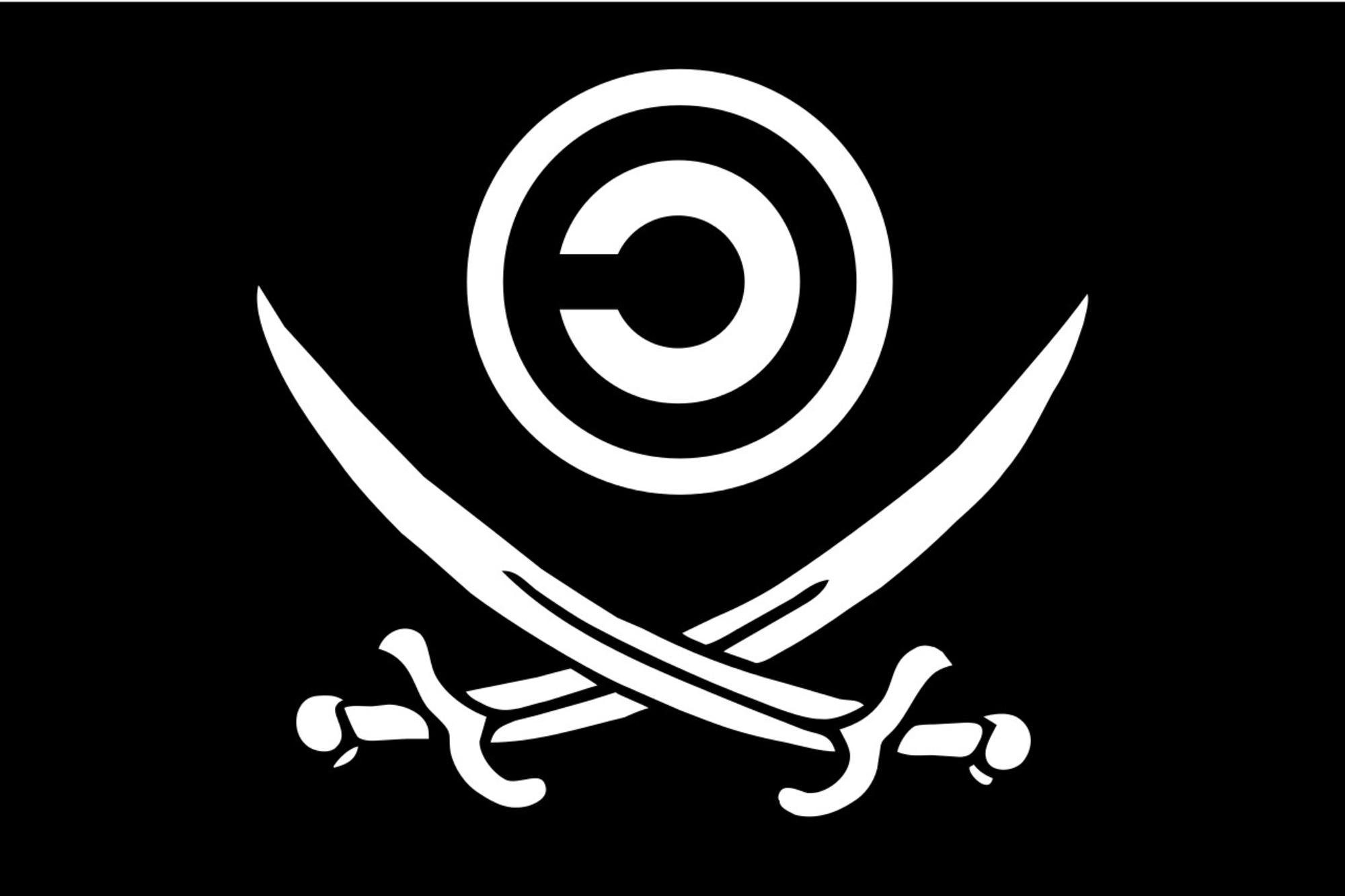 Copyleft Pirate symbol