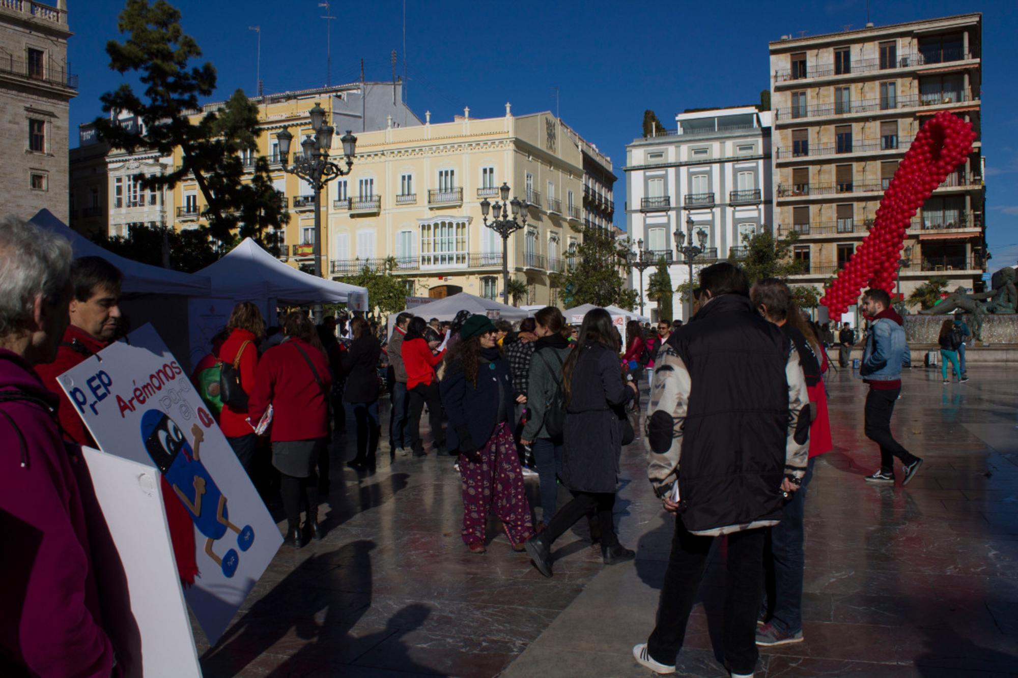 Dia internacional contra el VIH País Valencià.