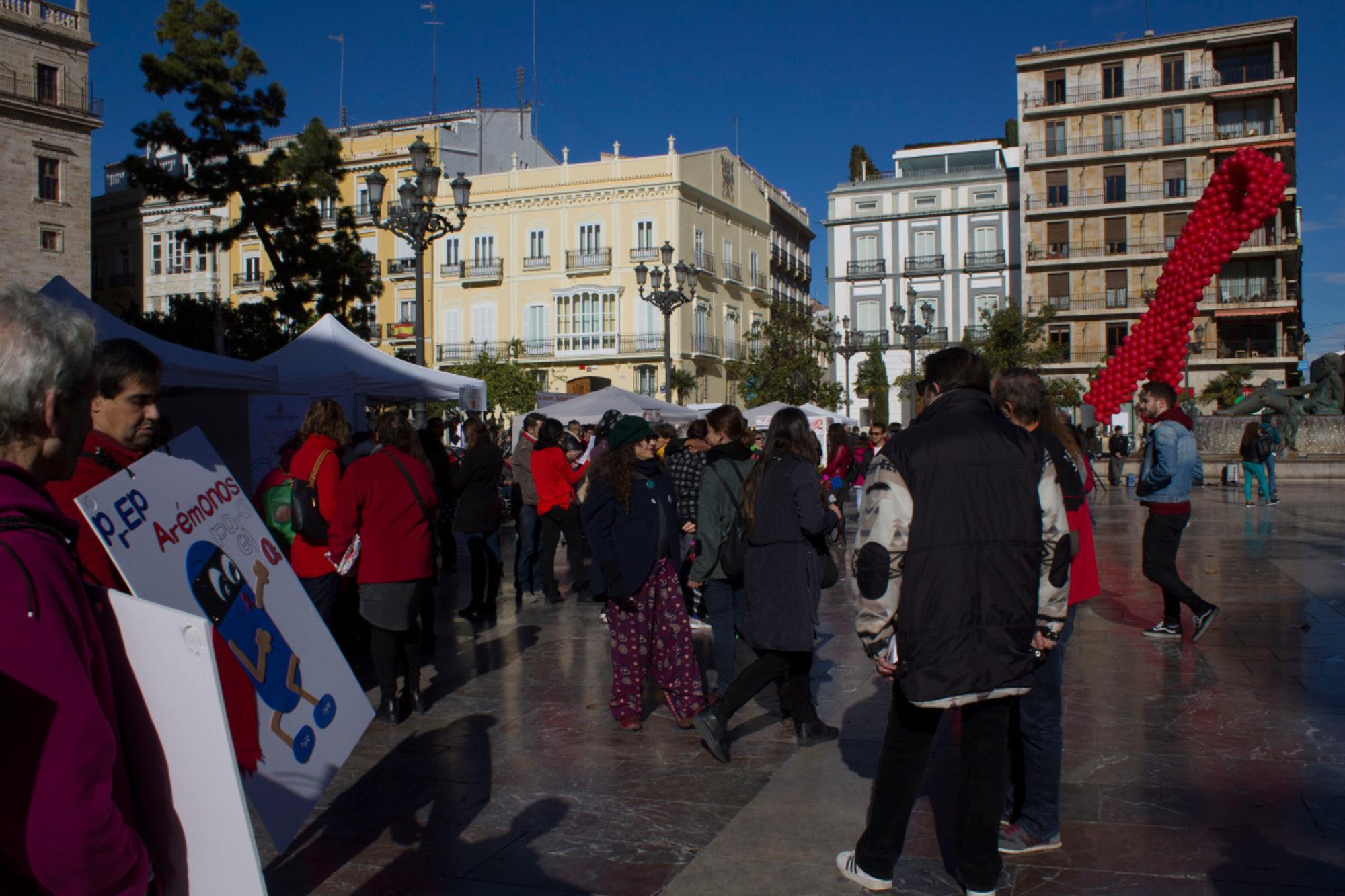 Dia internacional contra el VIH País Valencià. 