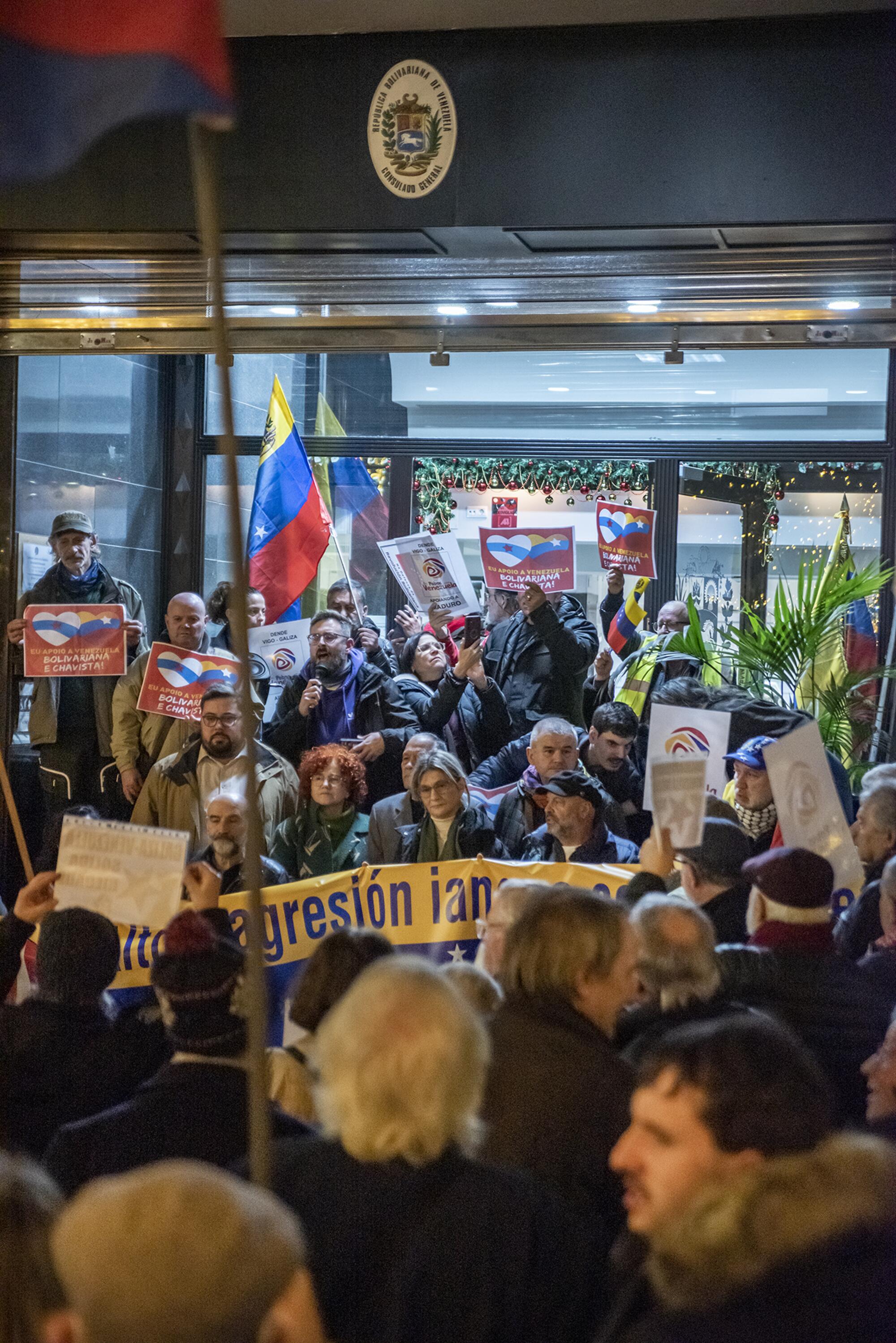 Manifestación por Venezuela Vigo 3/01/26 - 9