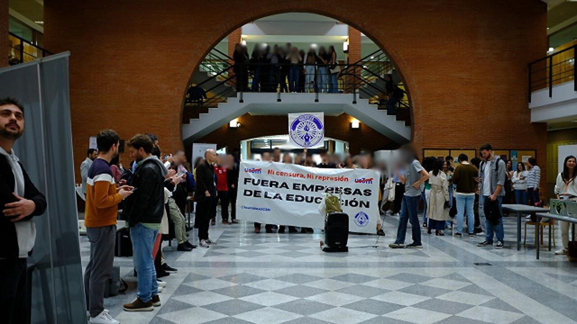 Protestas Universidad Carlos III