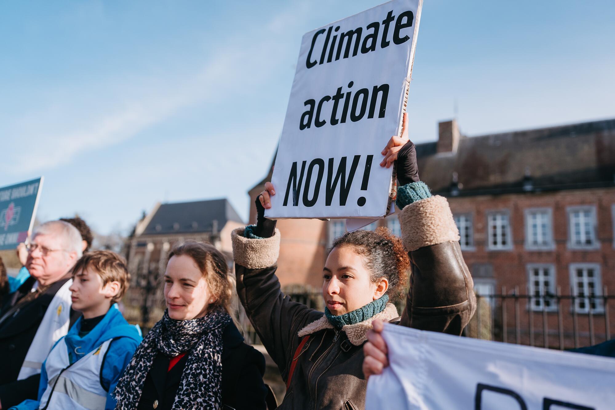 Protesta ecologista contra la desregulación
