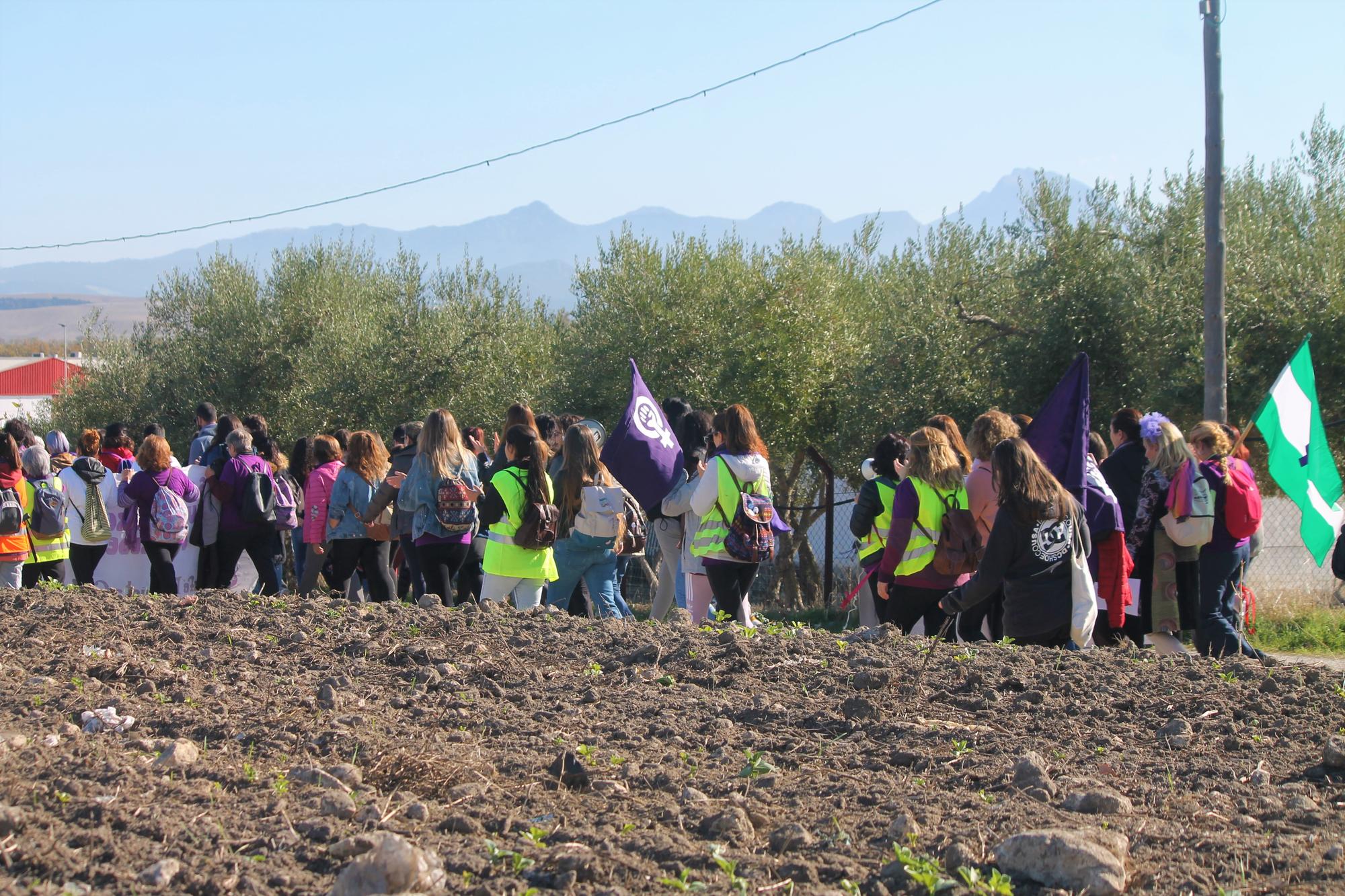 Marcha feminista Bornos 5