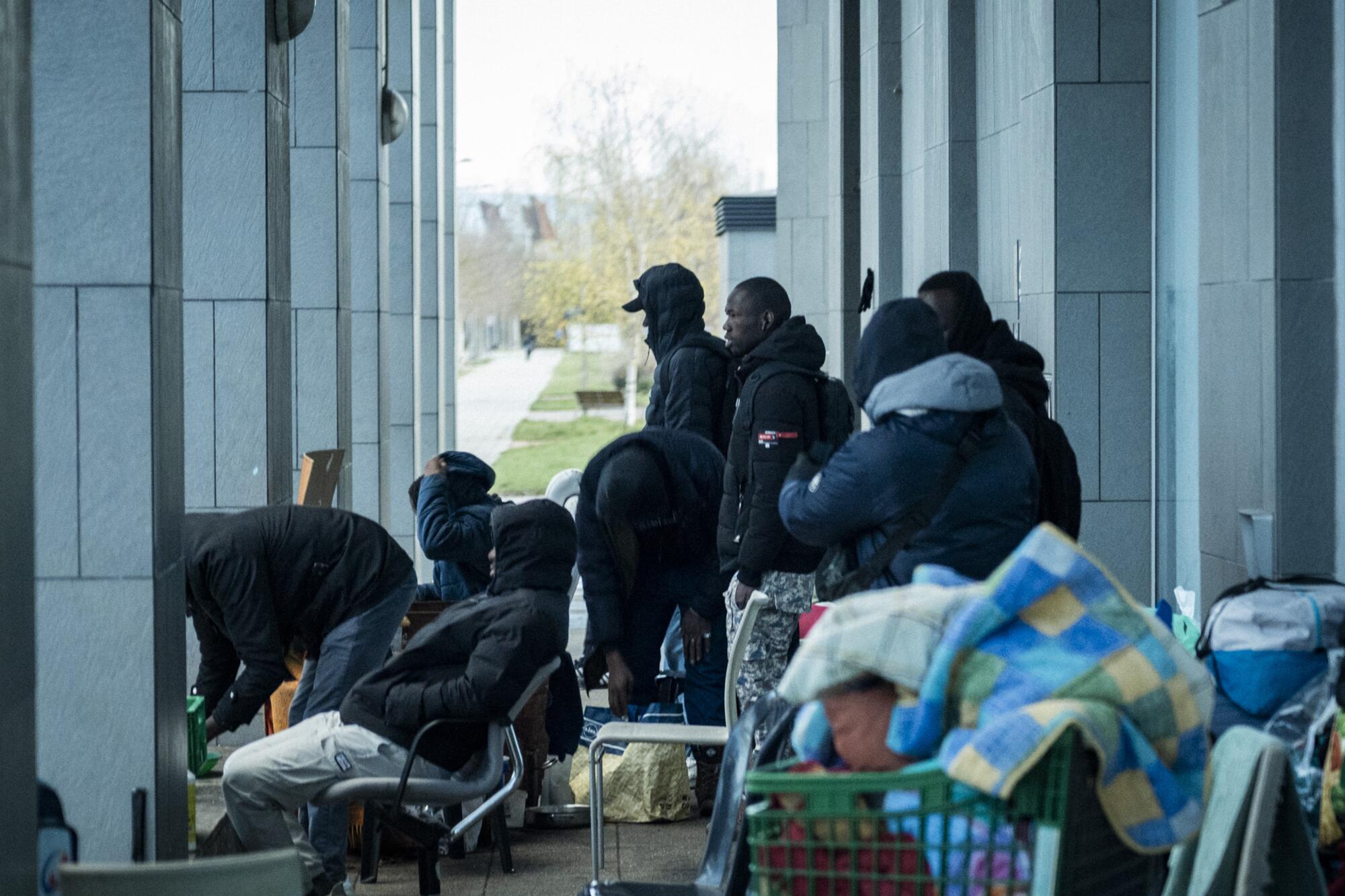 Refugiados de Mali sin hogar en Gasteiz - 2