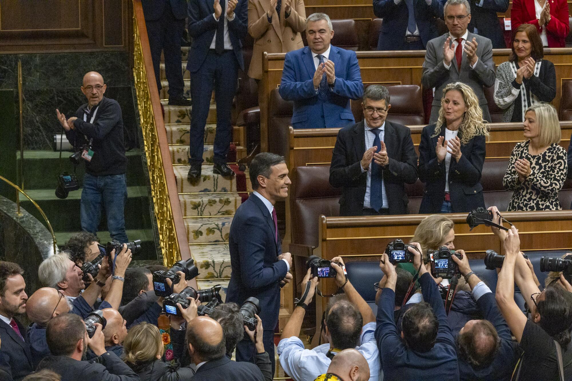 Galería Investidura Pedro Sánchez 23-11-16 - 5 Santos Cerdán