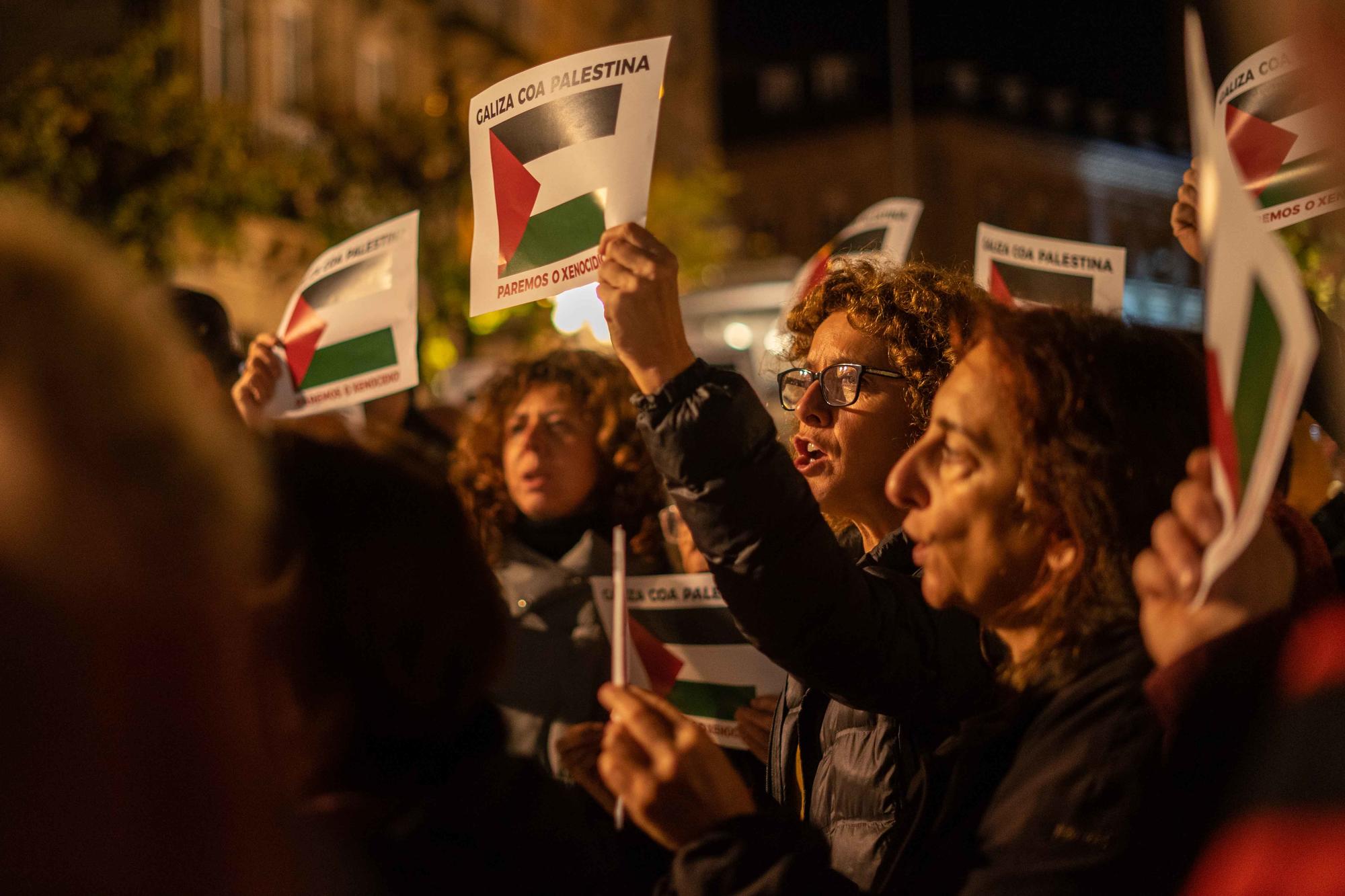 Manifestación palestina galiza 6 de novembro - 3