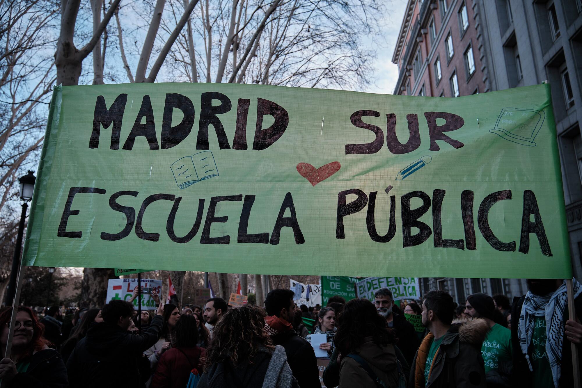 Educación lectivas manifestación - 4