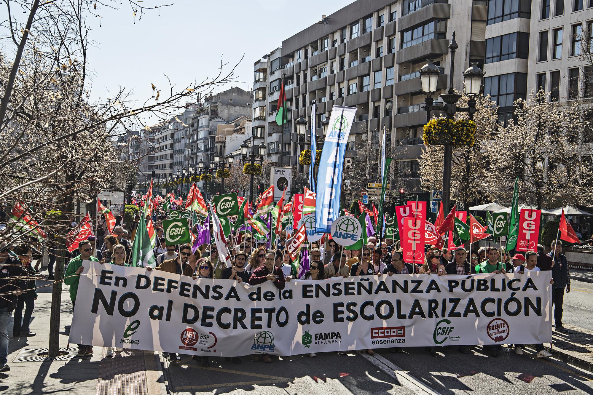 Huelga Educativa Andalucía 2