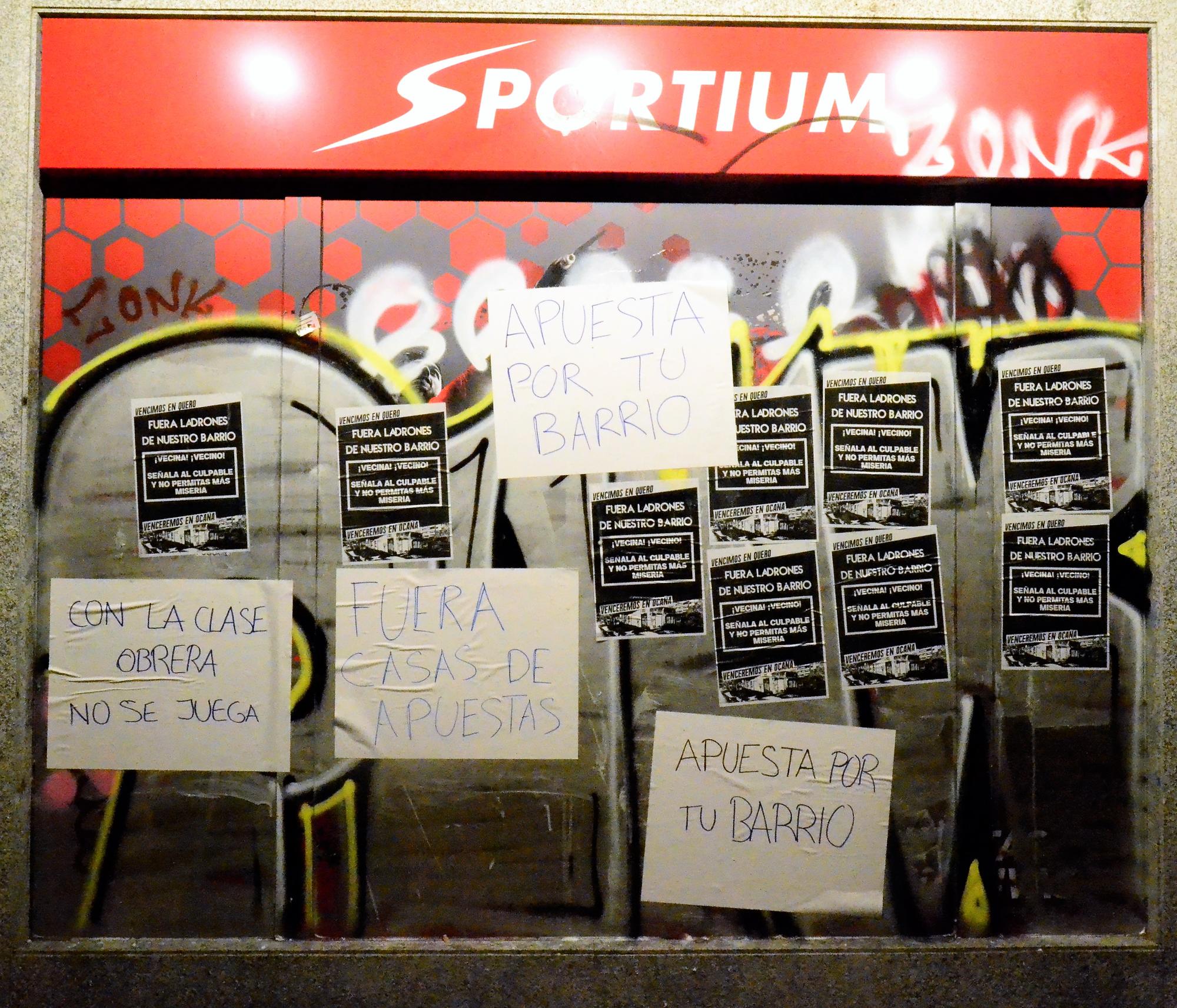 Protesta Aluche Casas de apuestas 3