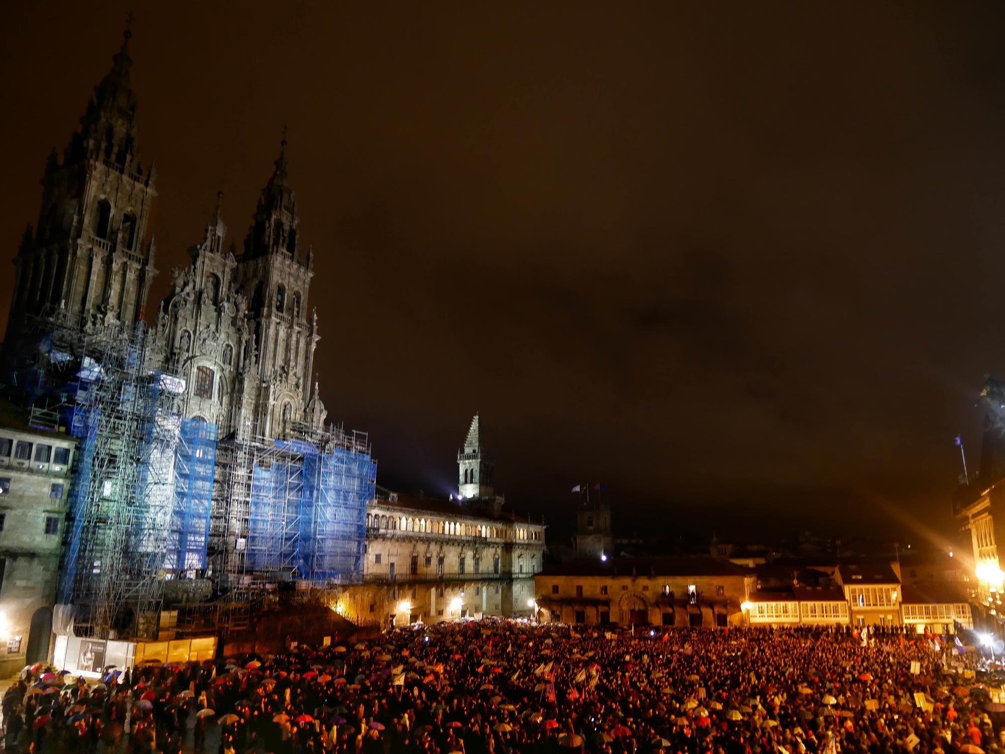 Obradoiro Noite 8M Compostela