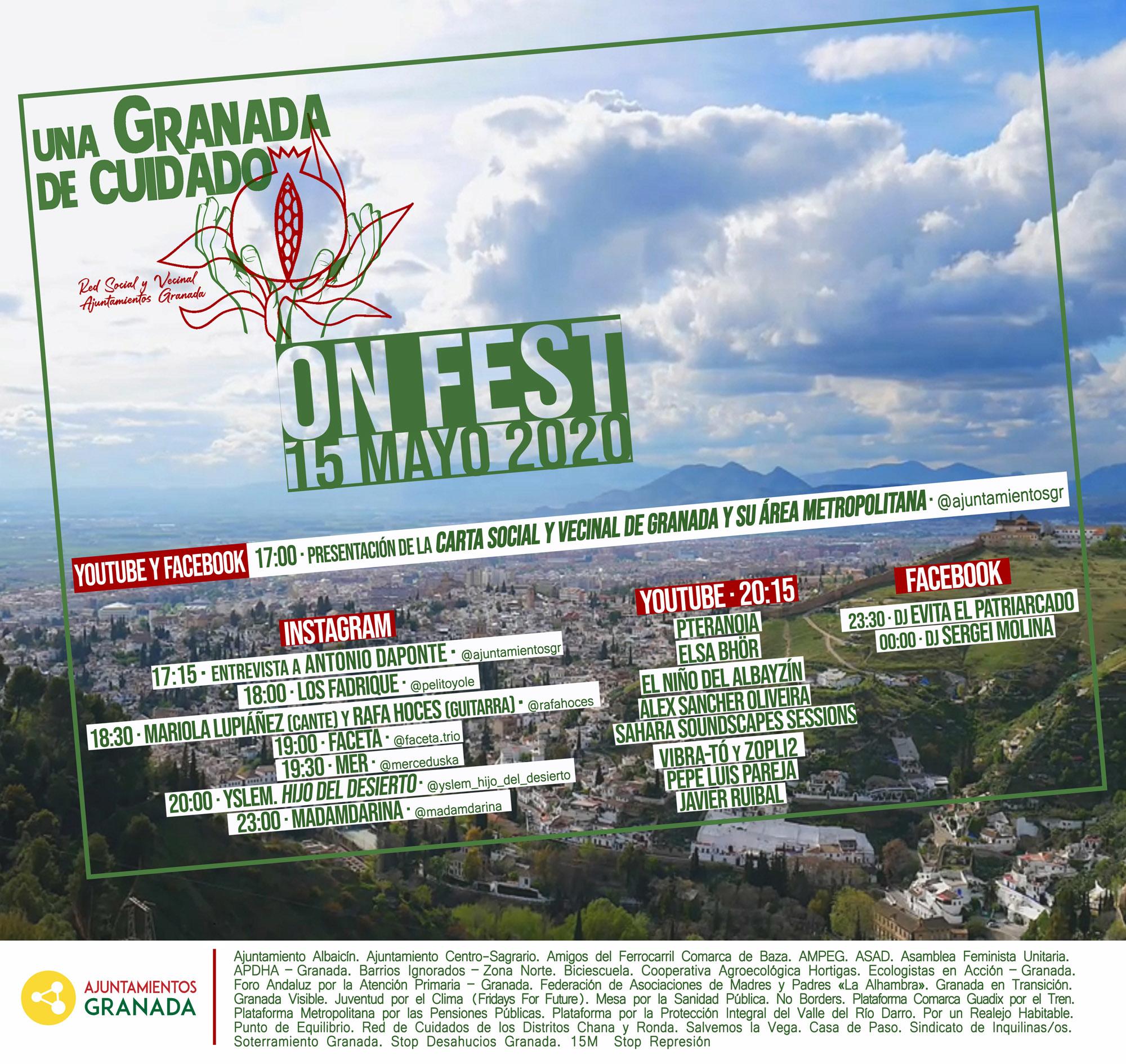 15M 2020 online Granada
